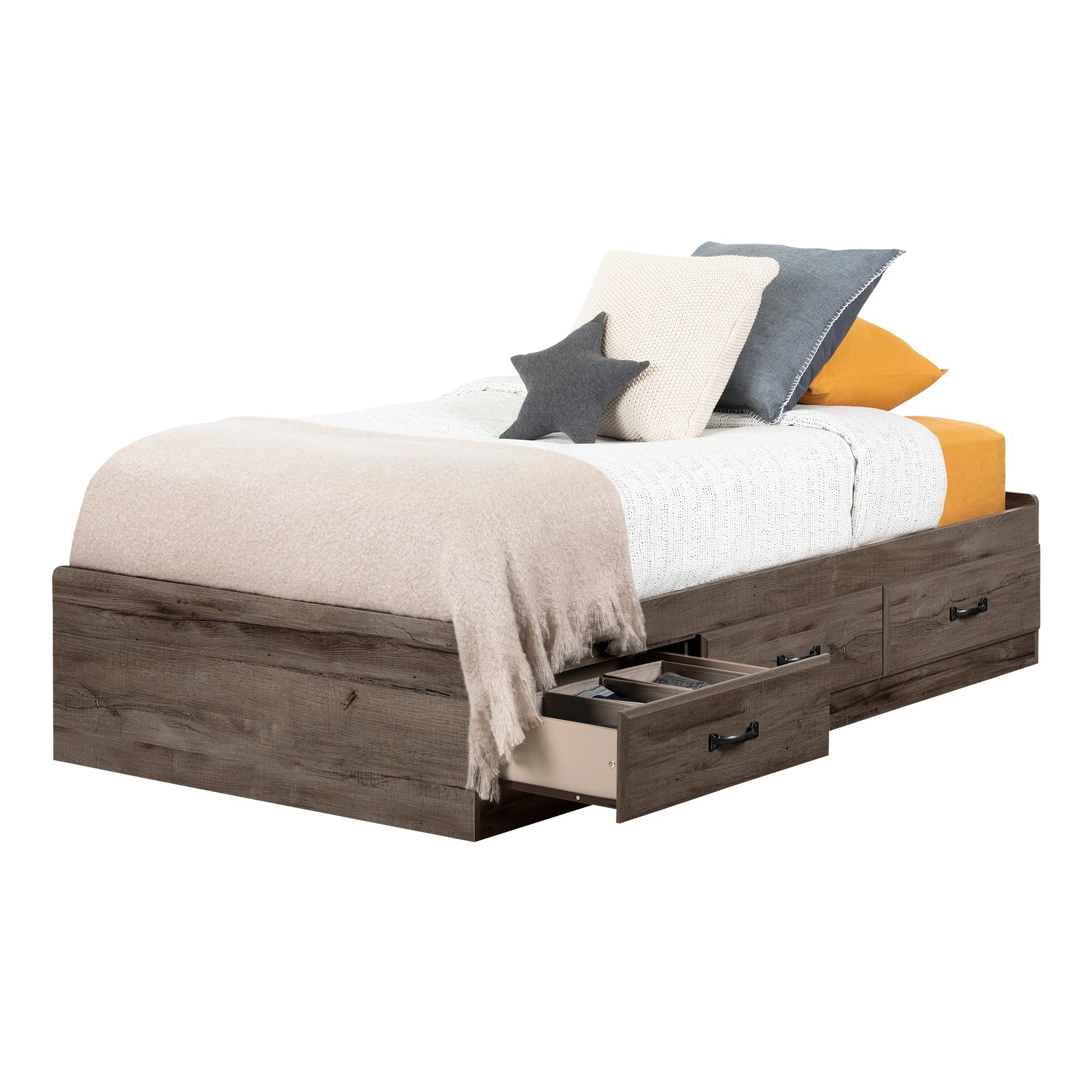 Mates Platform Storage Bed with 3 Drawers - Ulysses