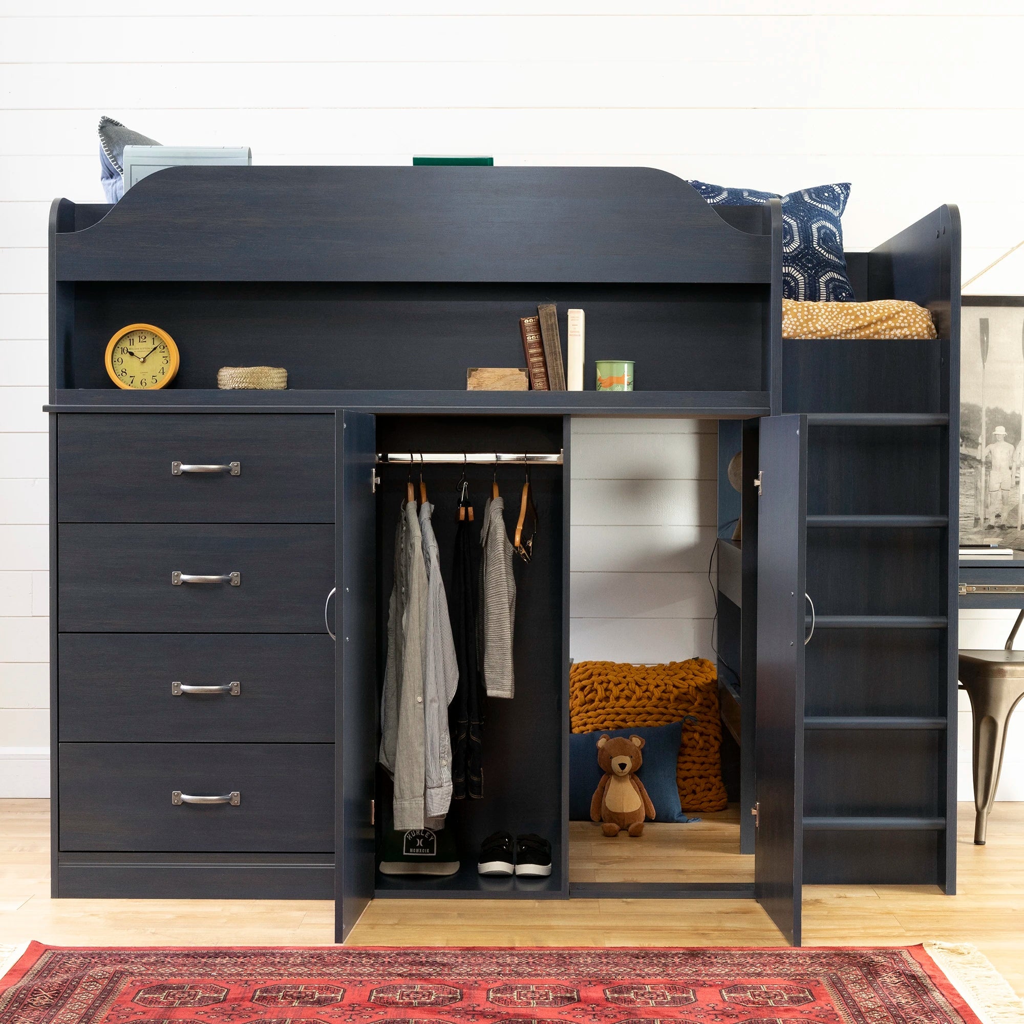 Loft Bed with Desk - Ulysses