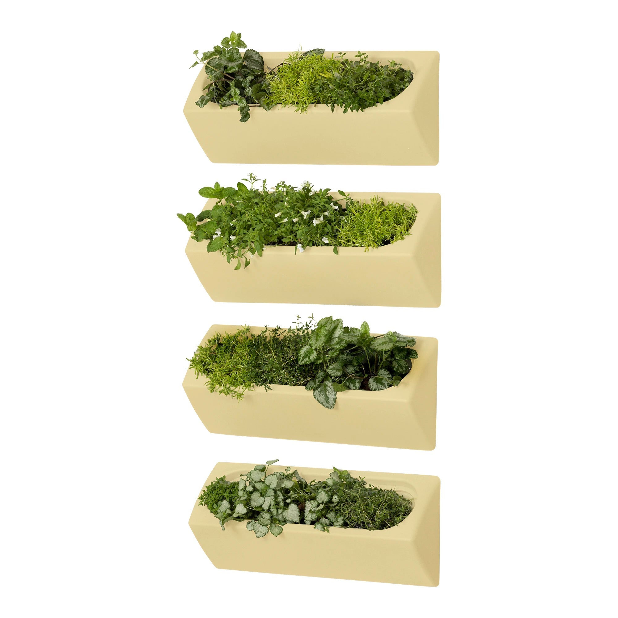 Outdoor Wall Planter – Set of 4 - Dalya