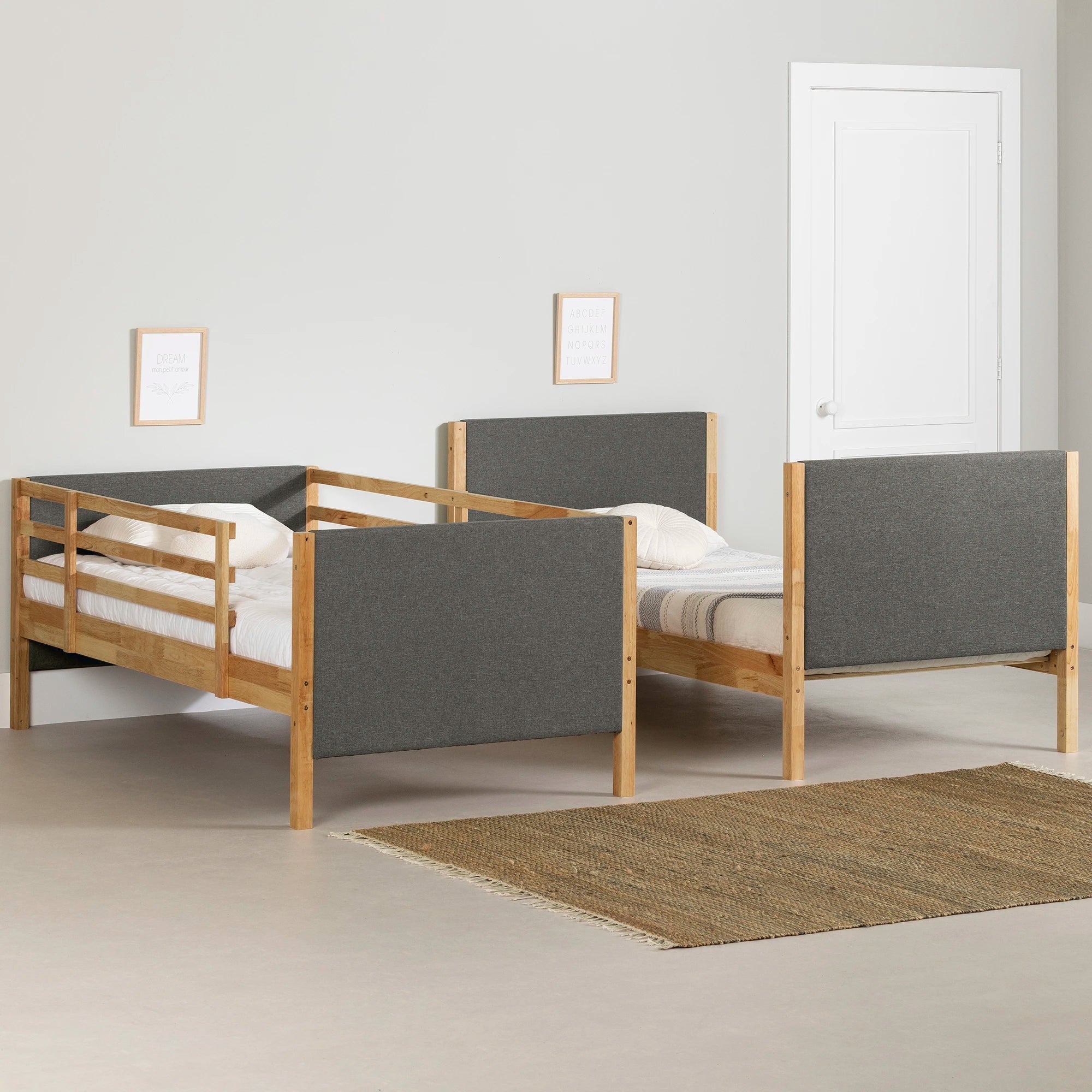 Upholstered Bunk Bed - Bebble