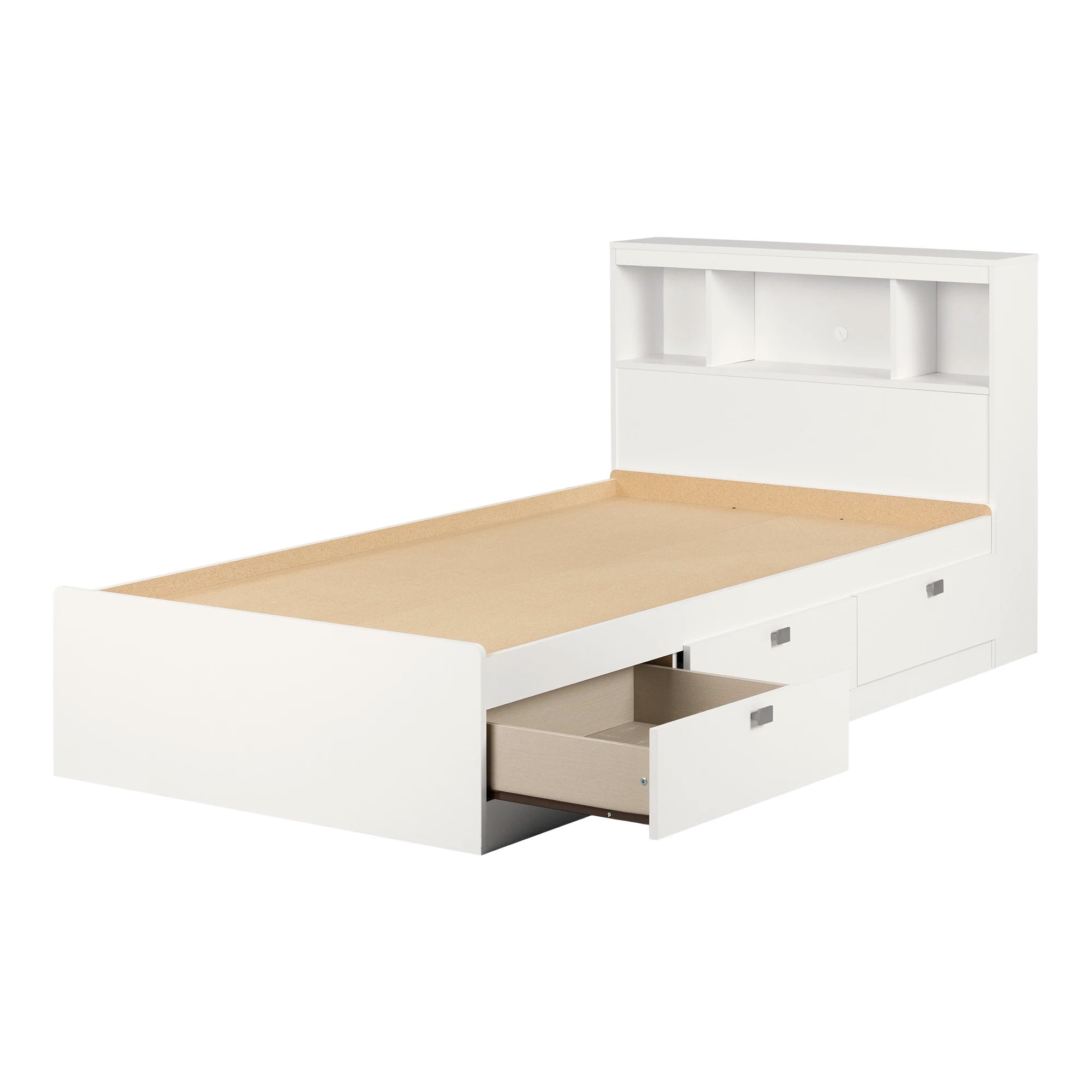 Storage Bed and Bookcase Headboard Set - Spark