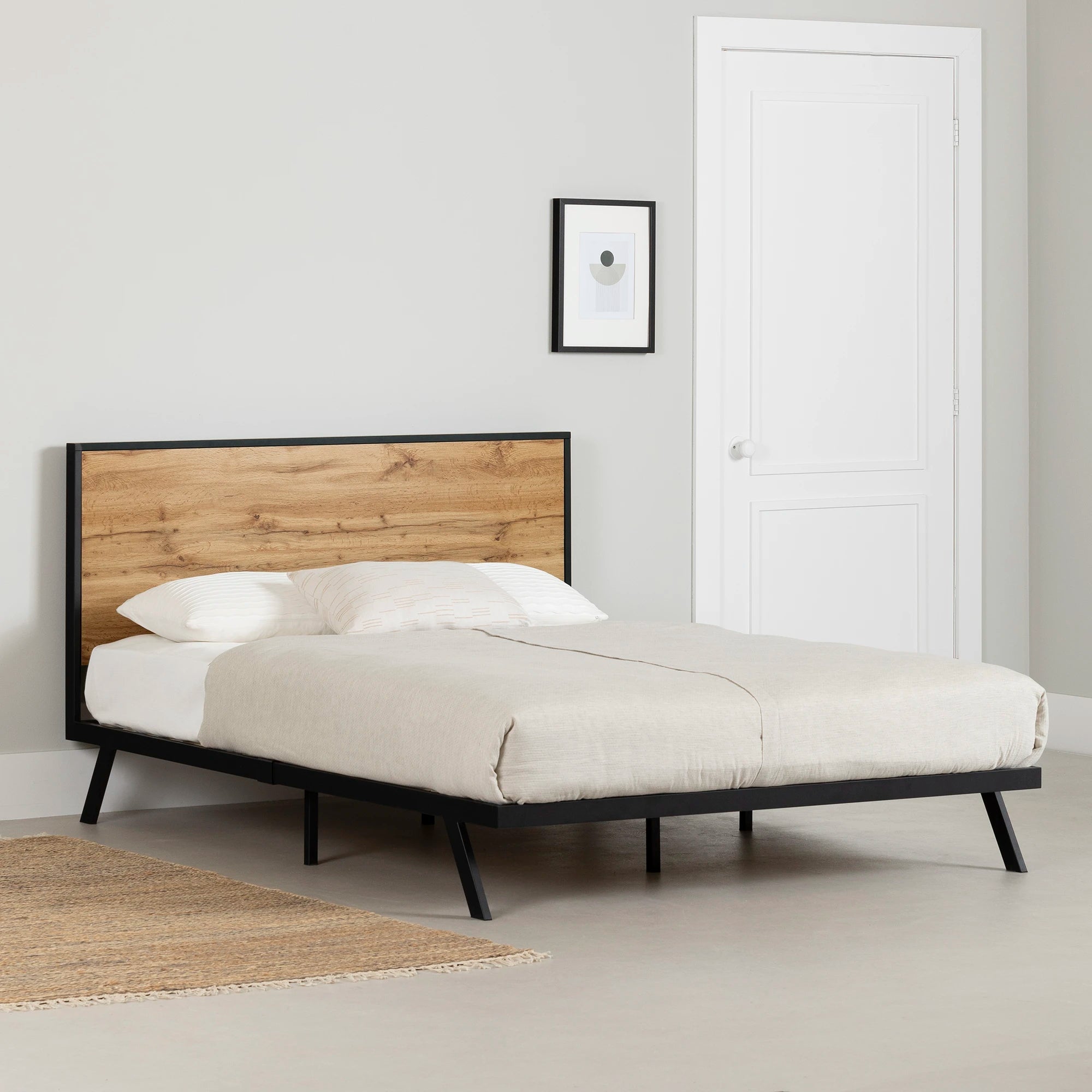 Metal-Framed Bed Set - Milton