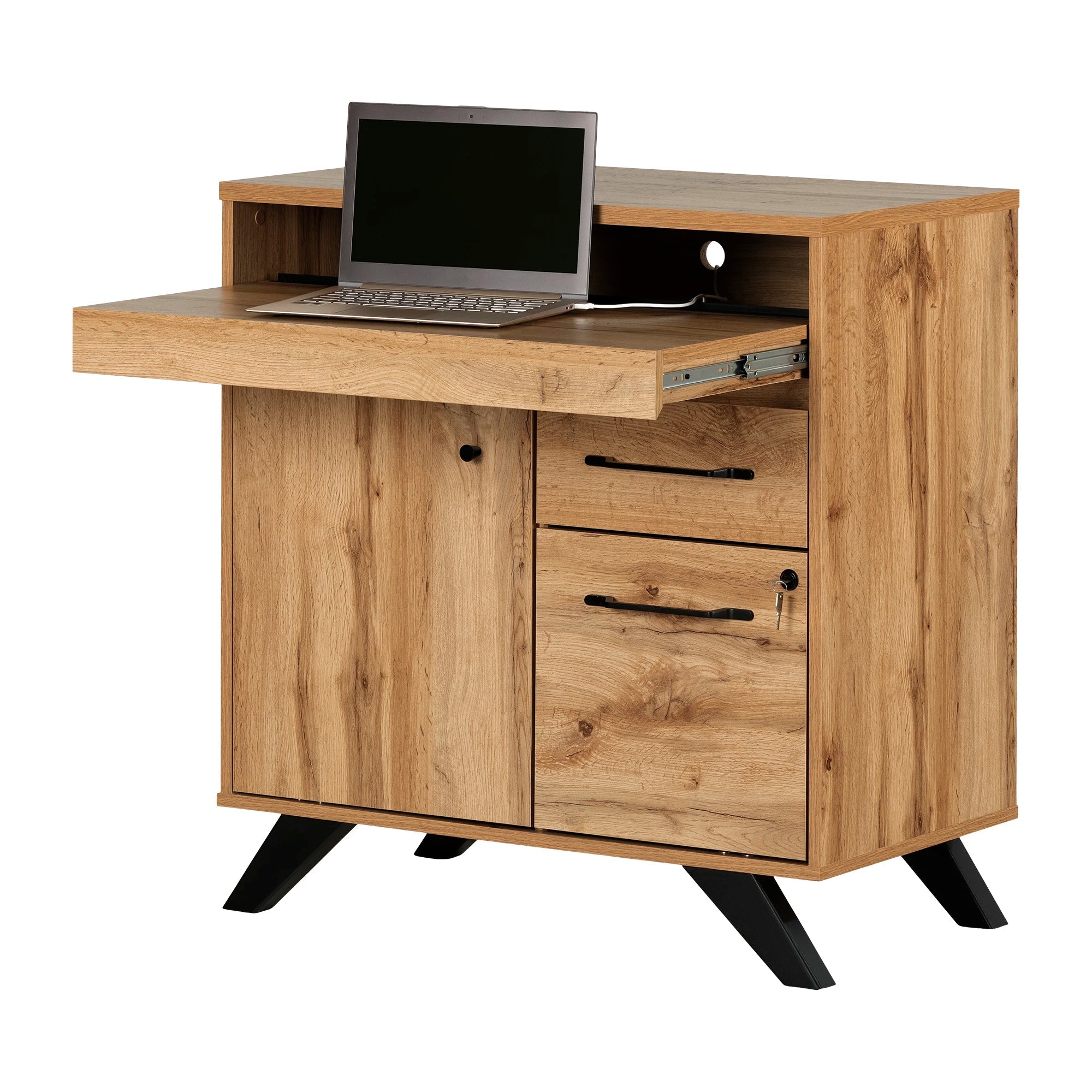 Multi-Function Secretary Desk - Flam