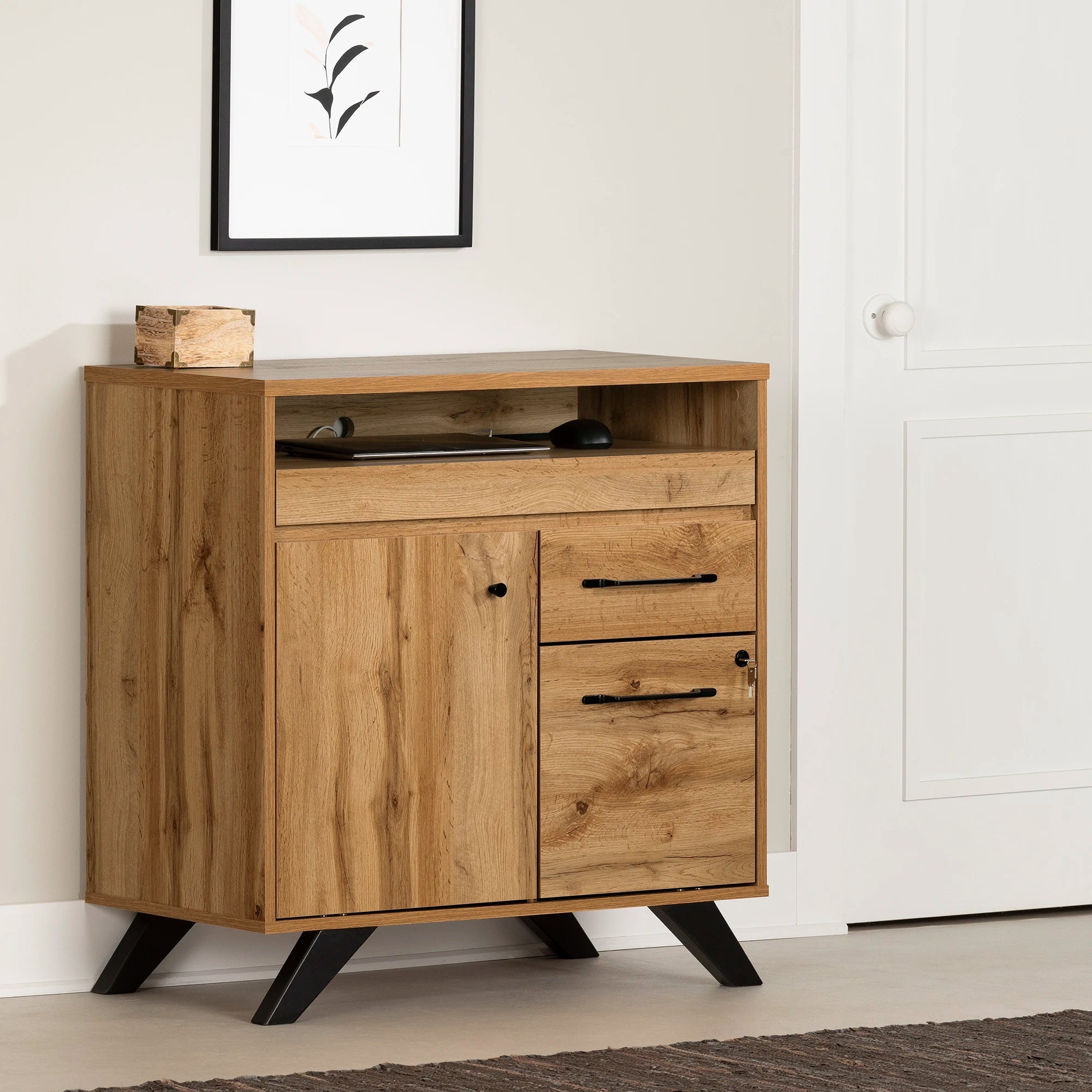 Multi-Function Secretary Desk - Flam