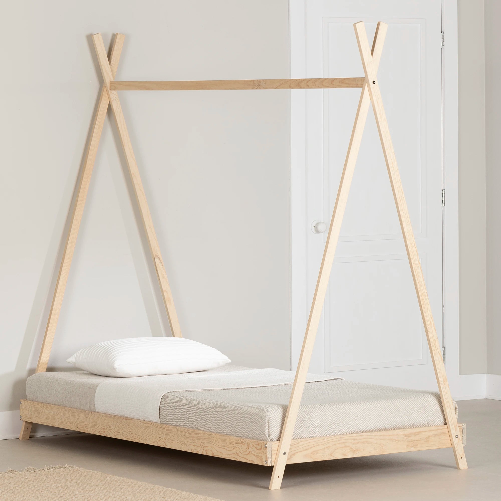 Solid Wood  Bed - Sweedi