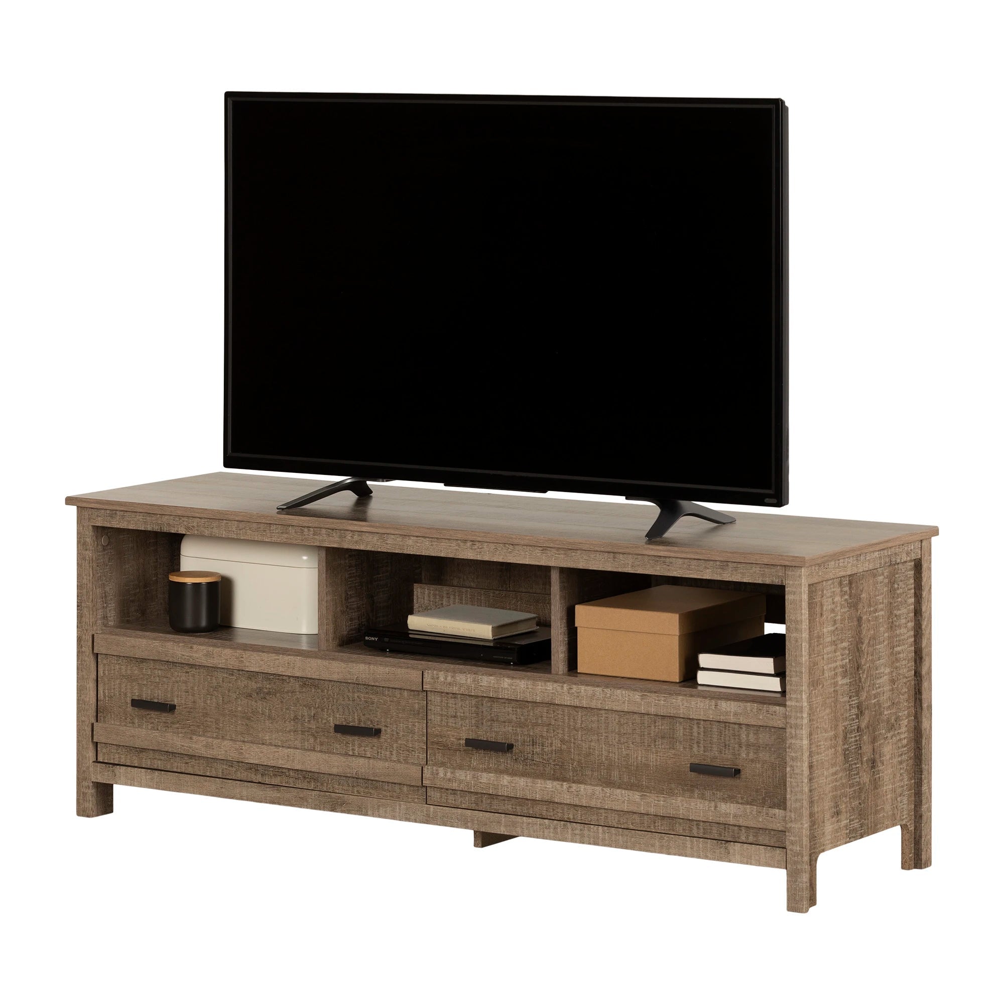 TV Stand with Storage - Exhibit