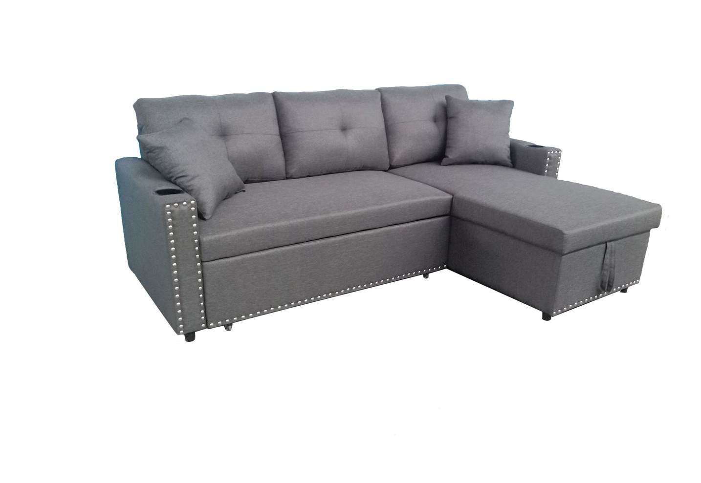 Santos - Pull out Fabric Sofa Bed