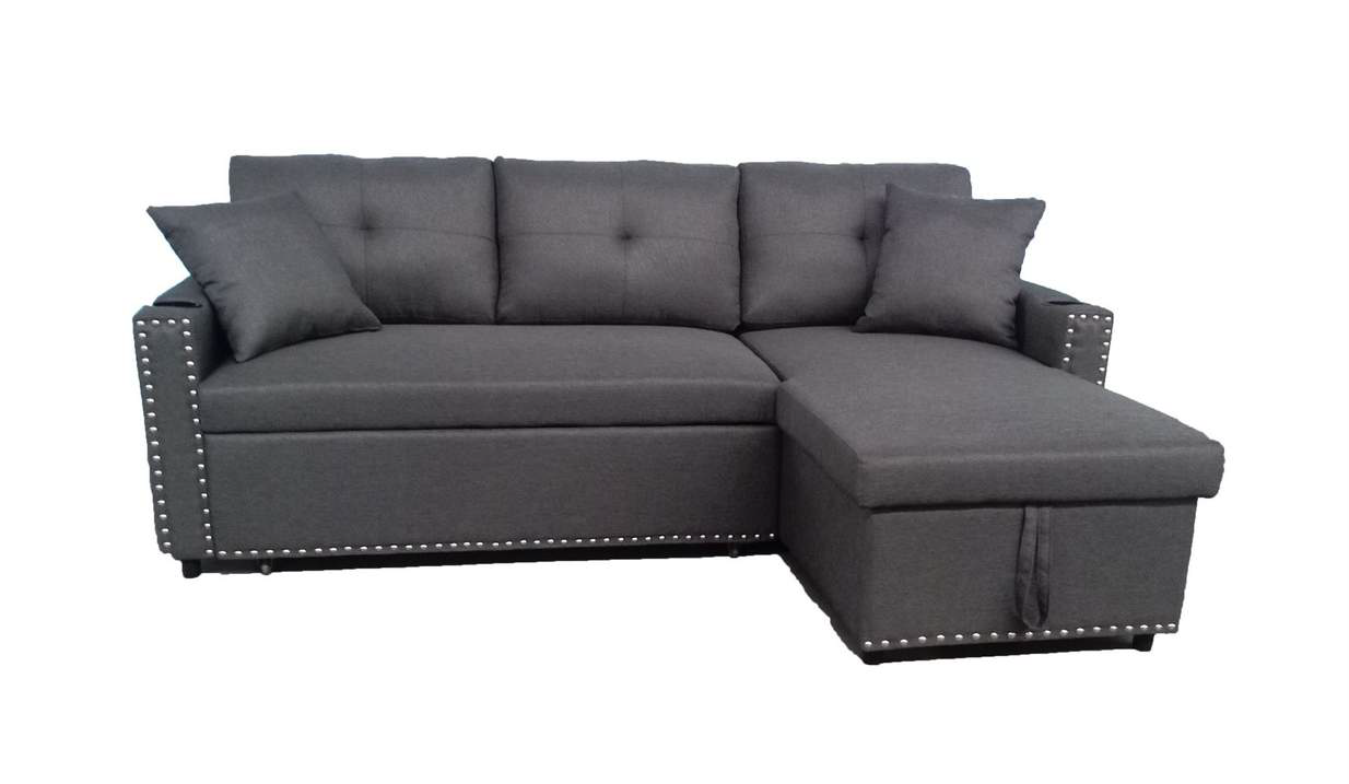 Santos - Pull out Fabric Sofa Bed