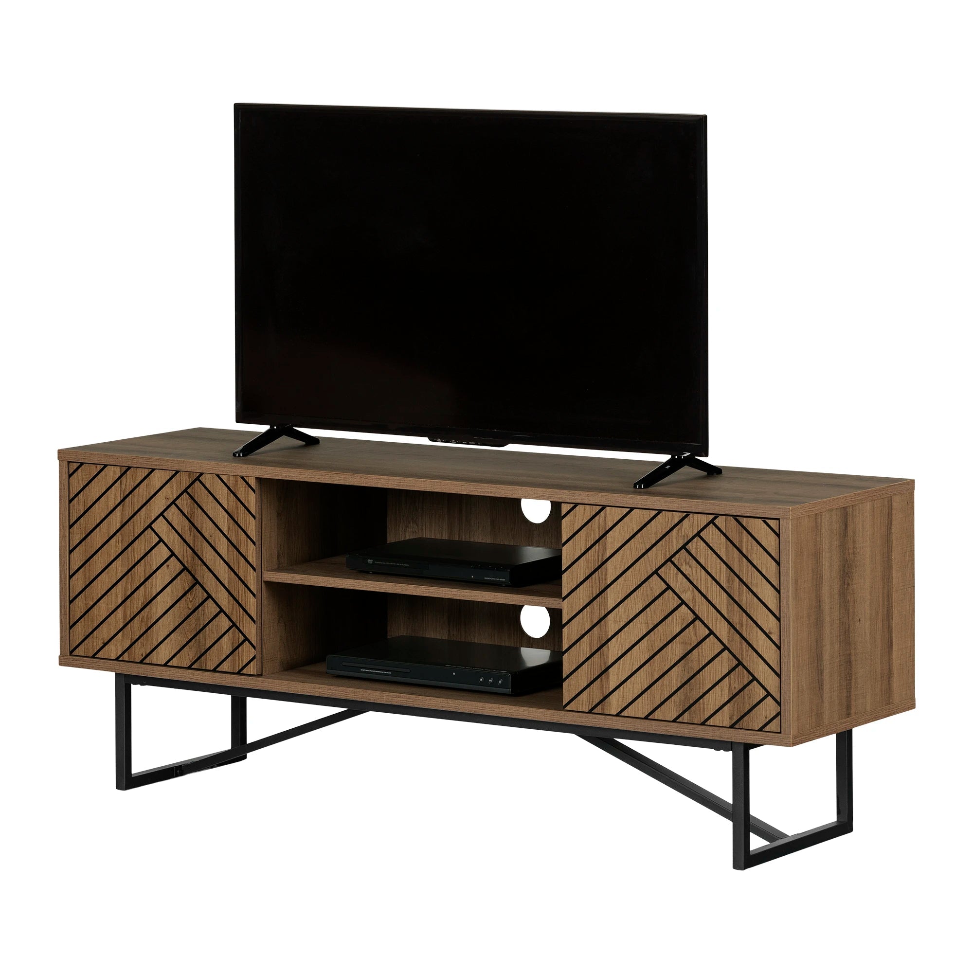 TV Stand with Doors - Mezzy