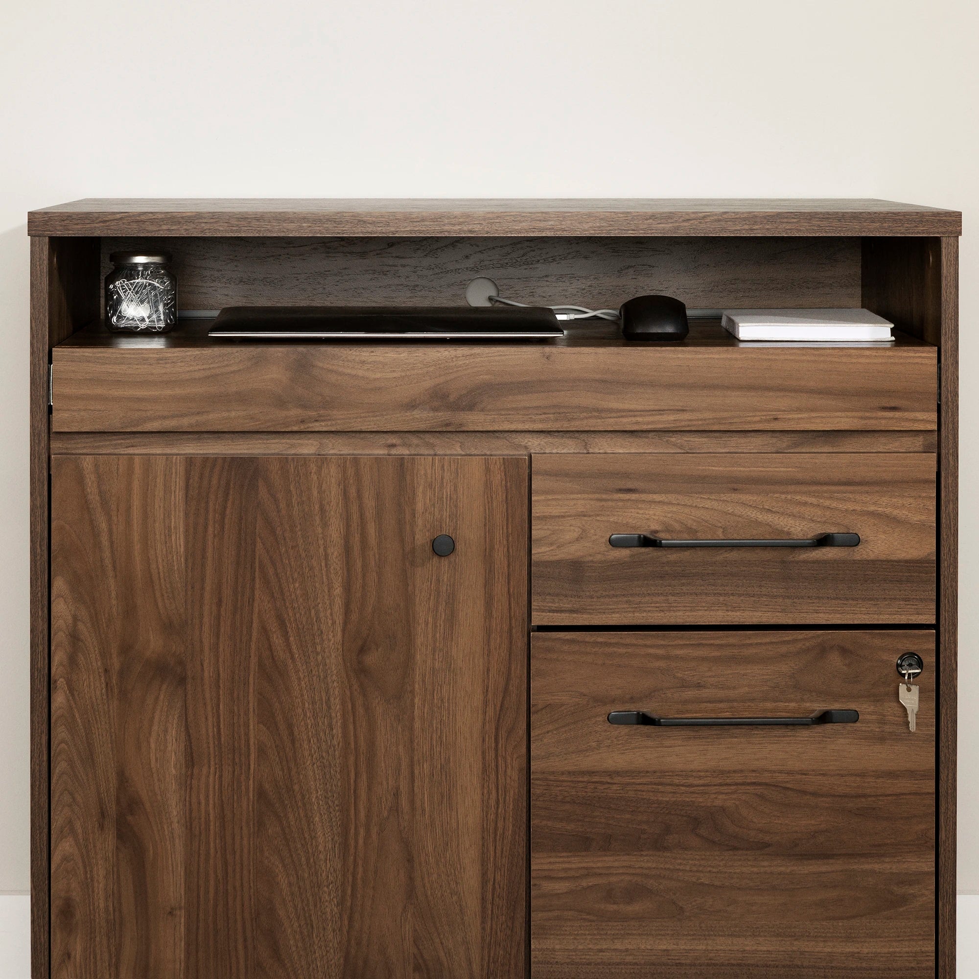 Multi-Function Secretary Desk - Flam