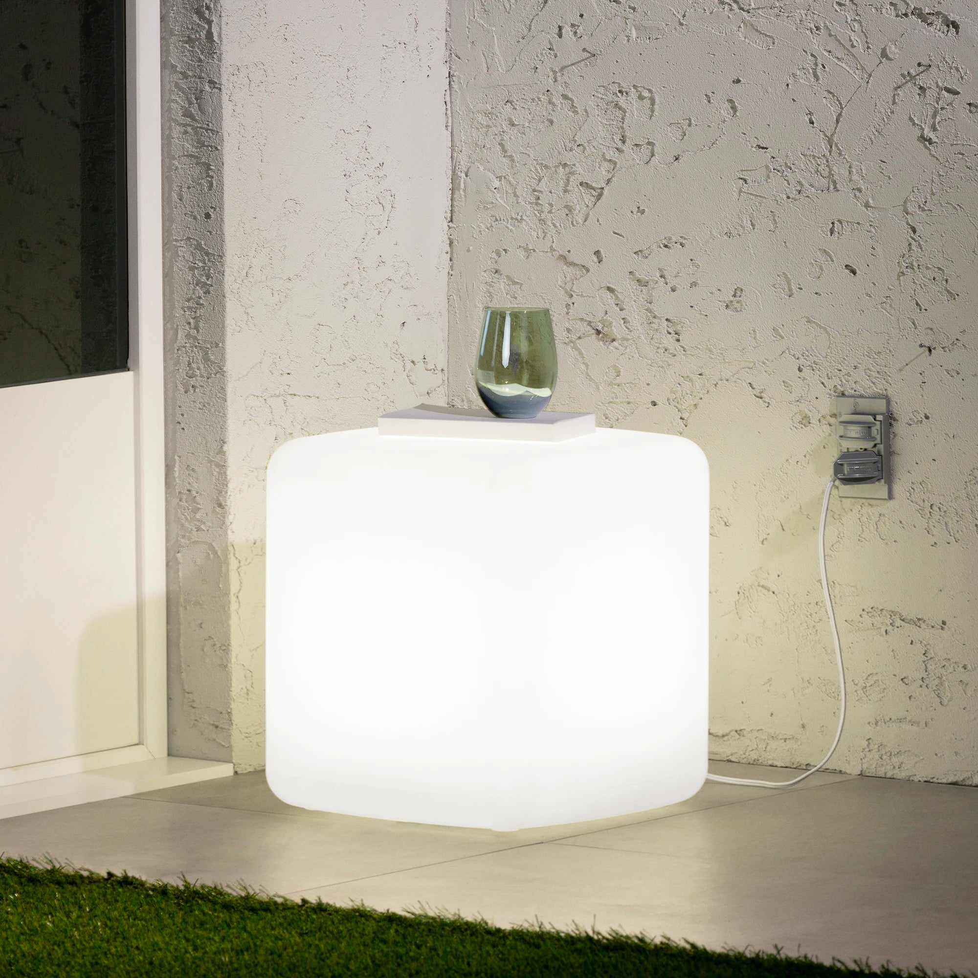 Lighted Side Table - Dalya