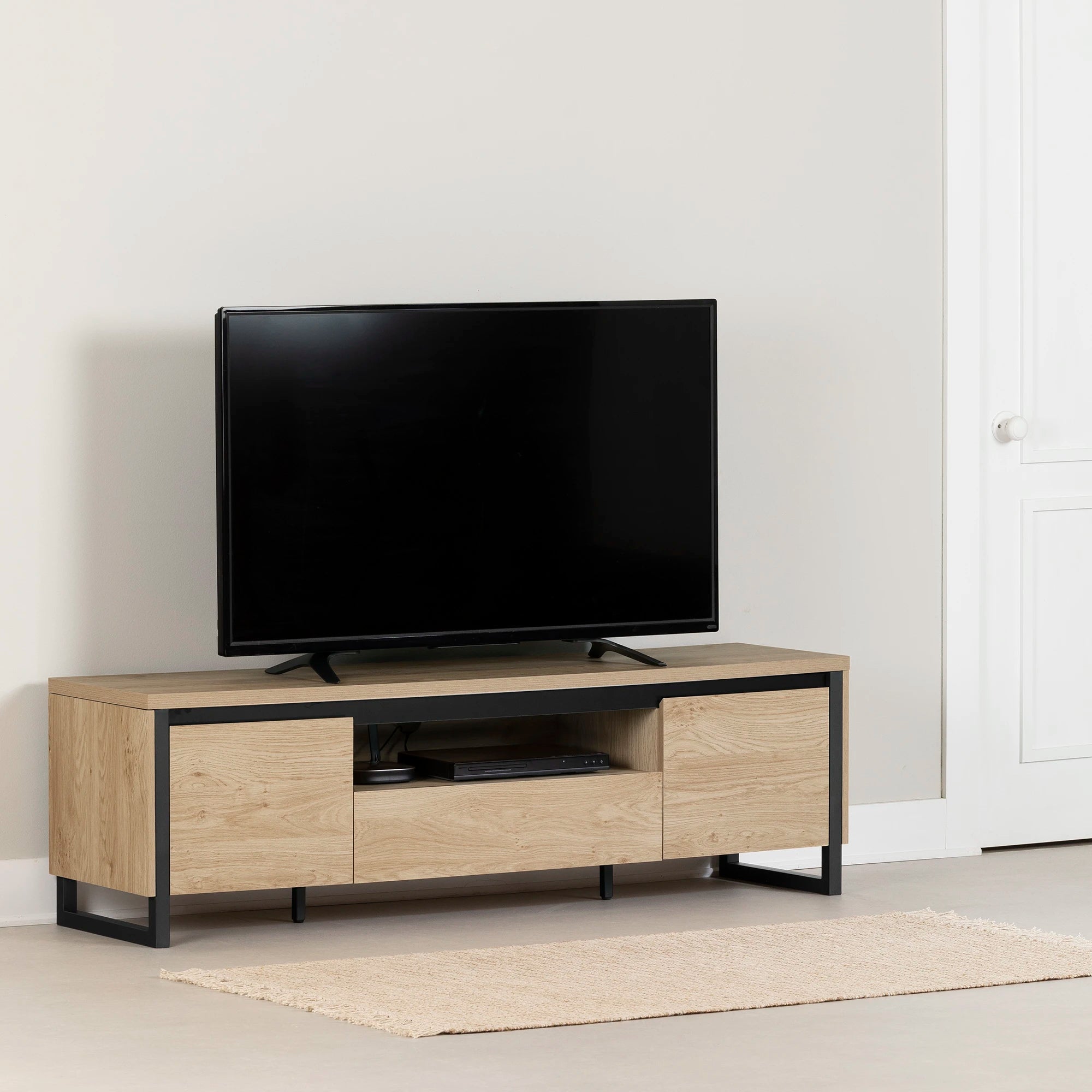 TV Stand with Doors and Drawer - Munich