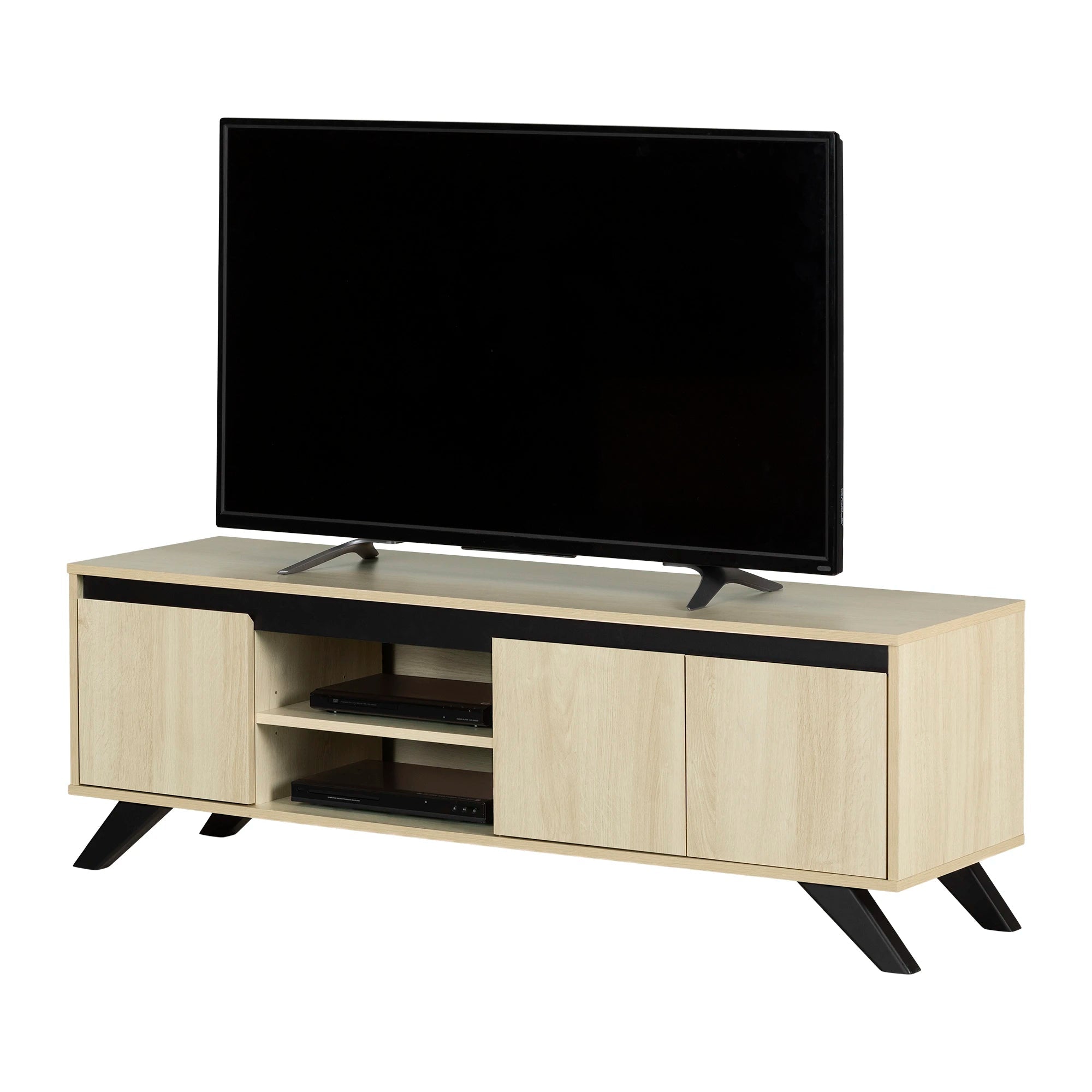 TV Stand with Doors - Flam