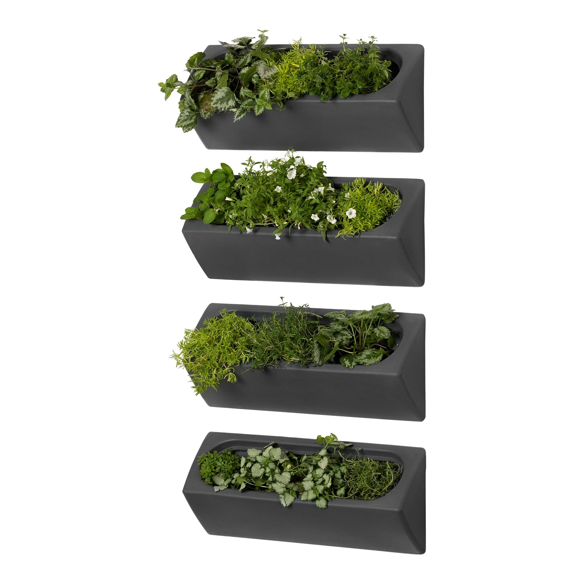 Outdoor Wall Planter – Set of 4 - Dalya