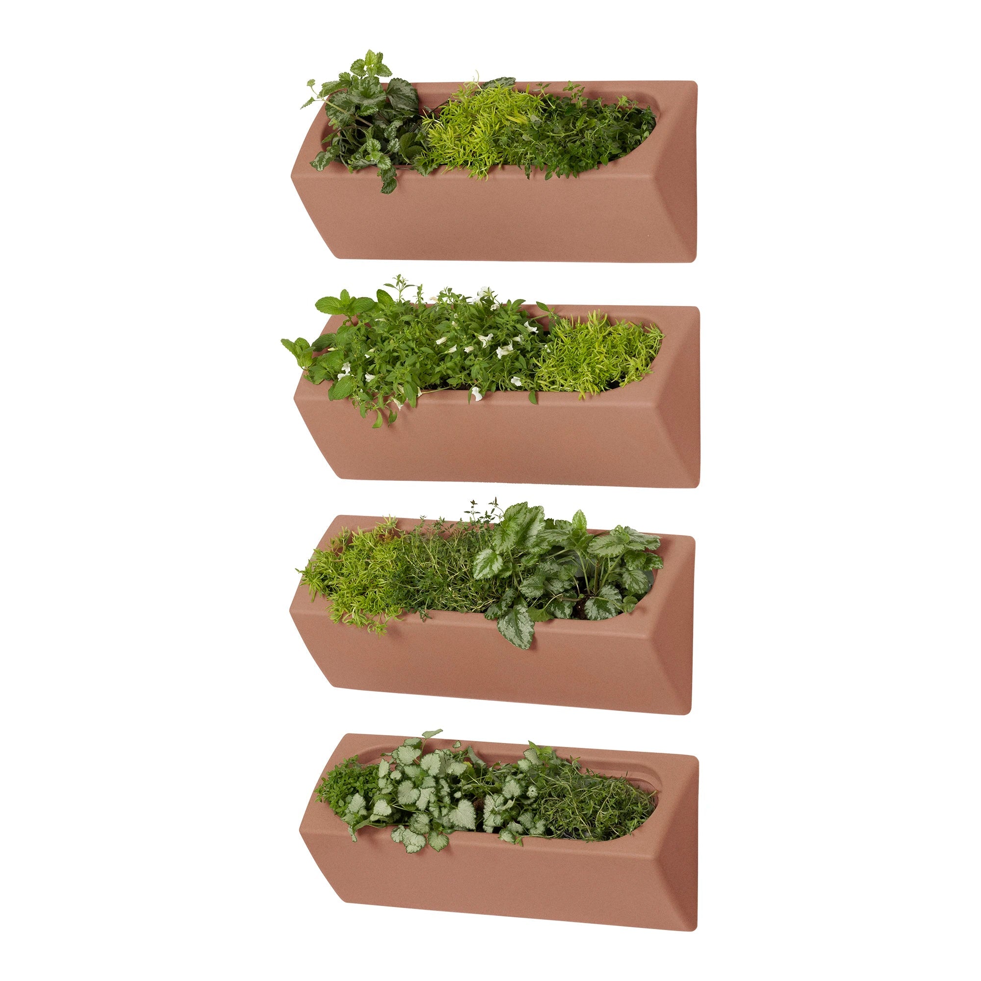 Outdoor Wall Planter – Set of 4 - Dalya