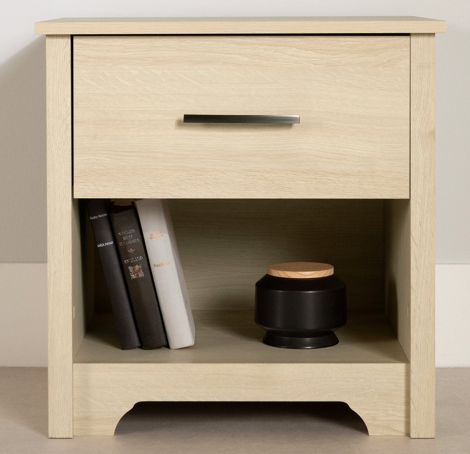 1-Drawer Nightstand - End Table with Storage - Fusion