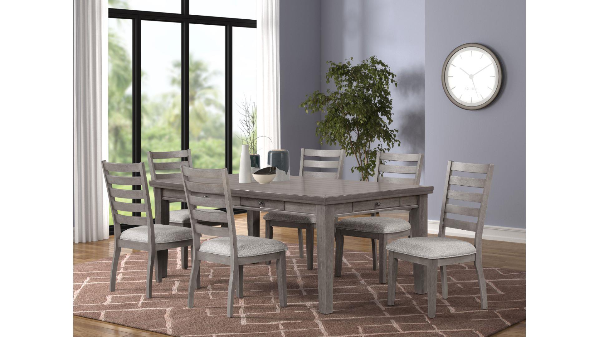 LILLY DINING SET 7PCS - WITHOUT SERVER