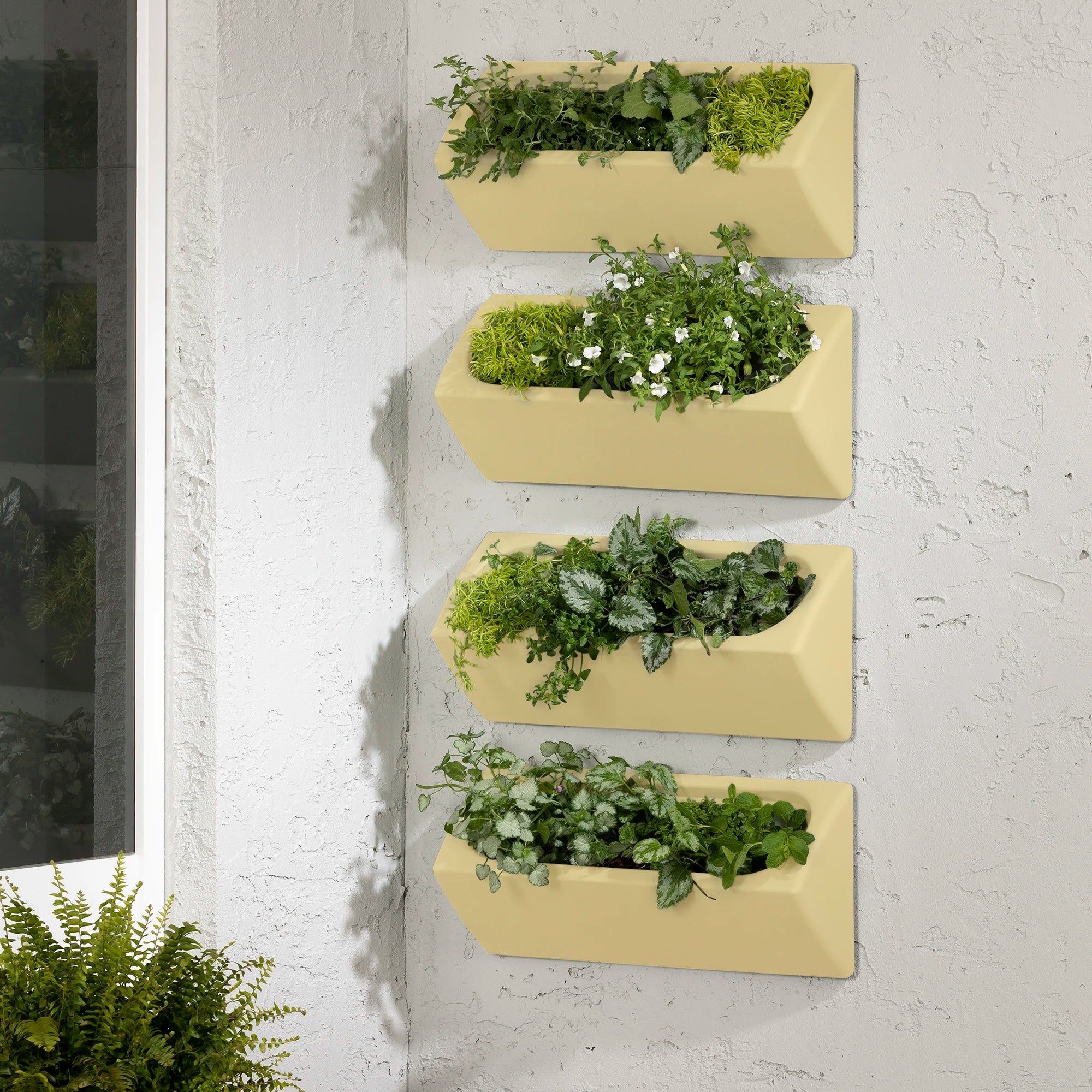 Outdoor Wall Planter – Set of 4 - Dalya