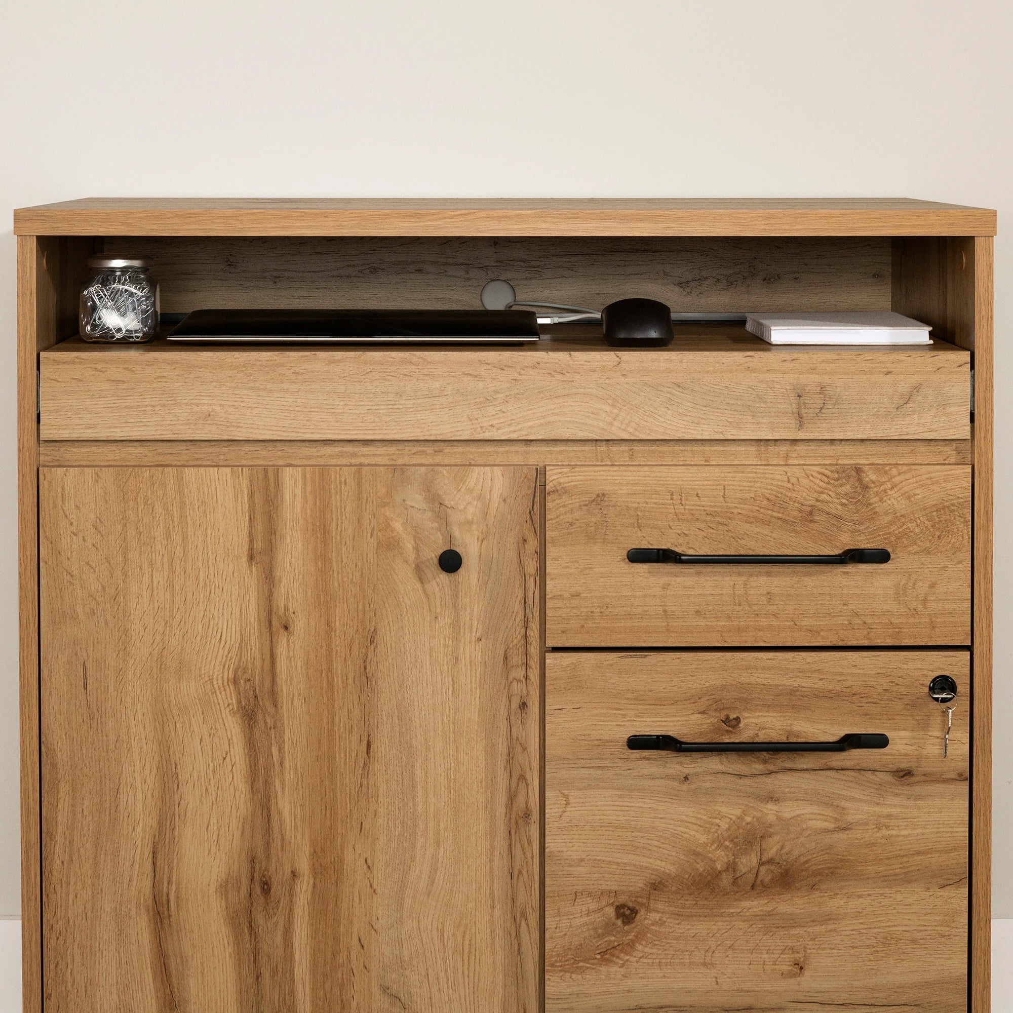 Multi-Function Secretary Desk - Flam