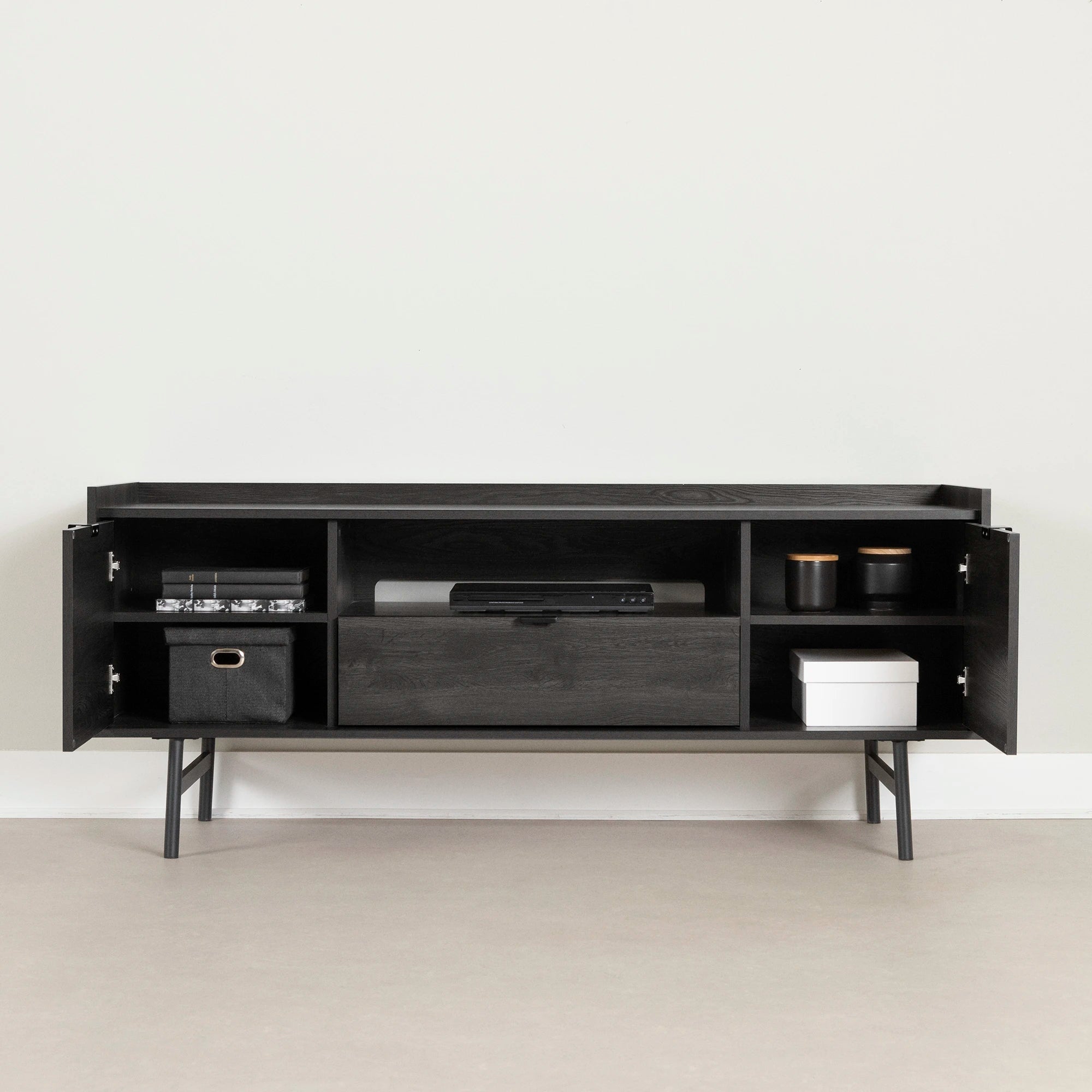 TV Stand with Doors and Drawer - City Life