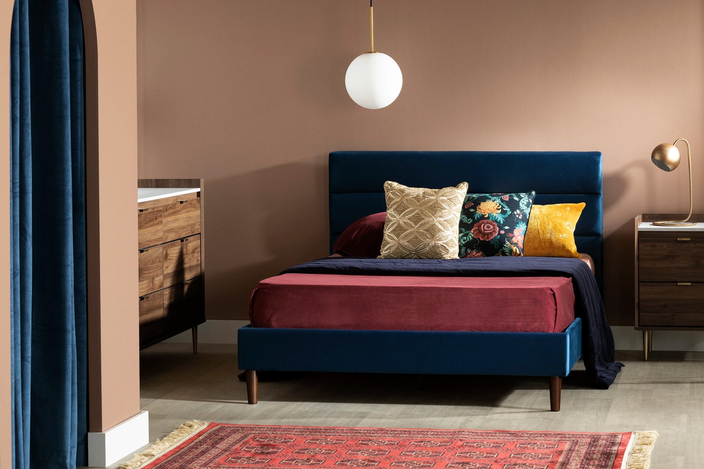 Upholstered Complete Platform Bed - Hype