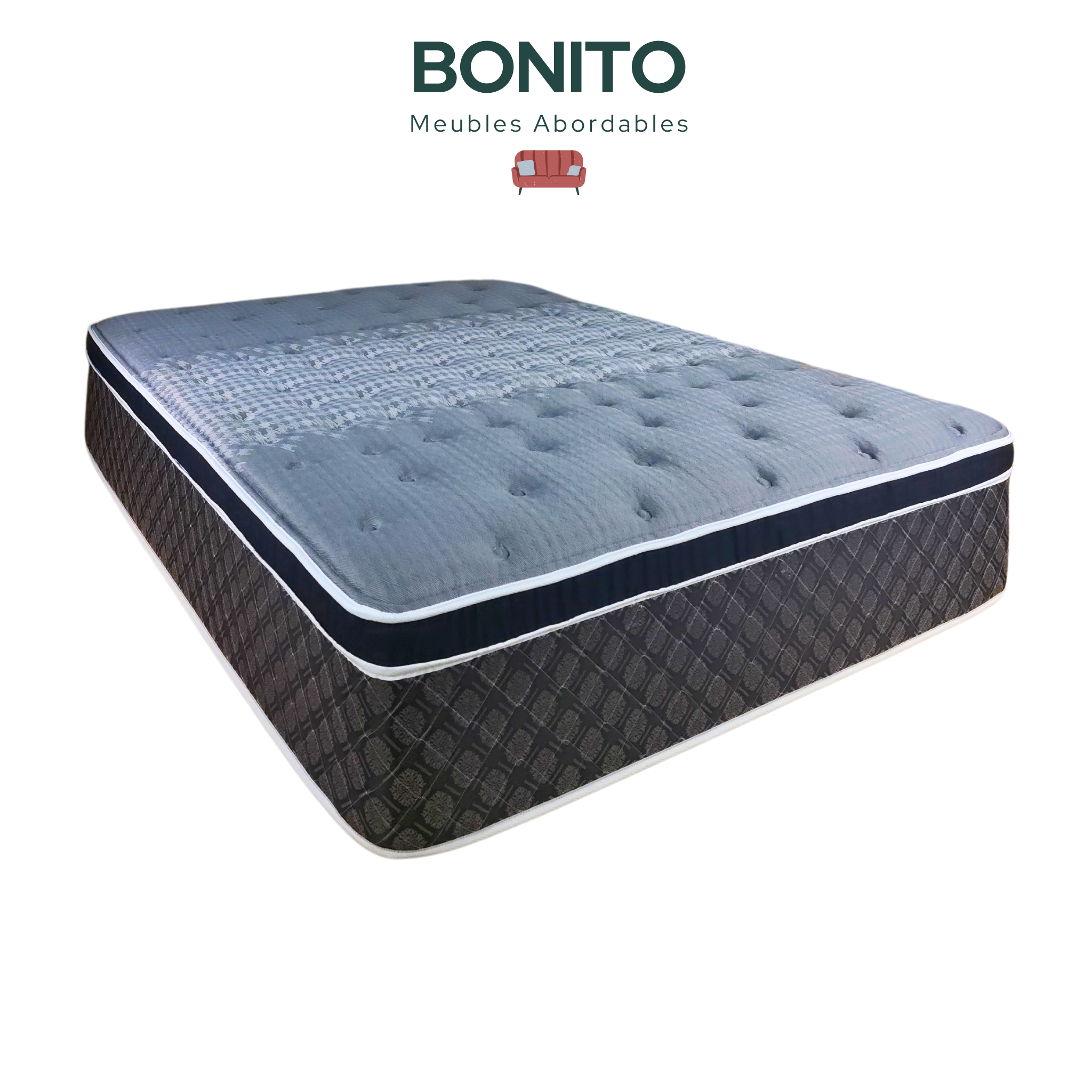 Matelas hybride Bonito Luxe de 14 pouces