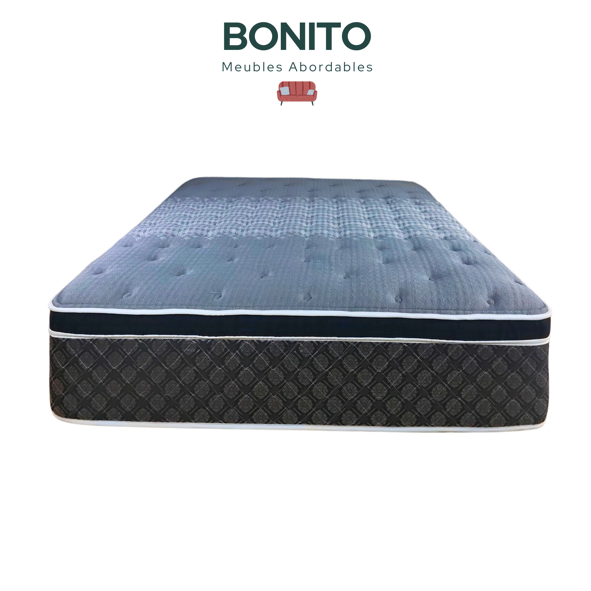 Matelas hybride Bonito Luxe de 14 pouces