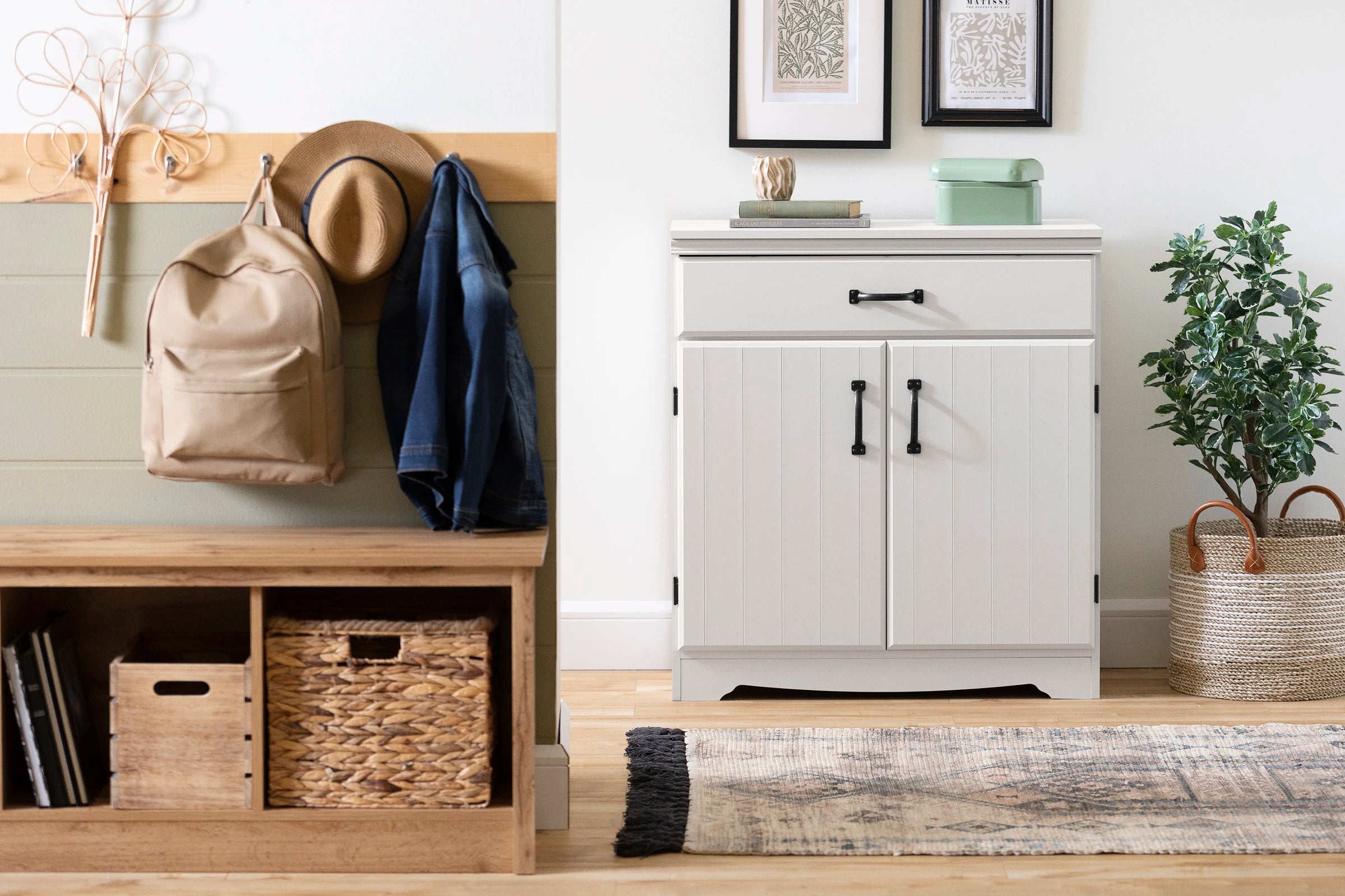 1-Drawer and 2-Door Storage Cabinet - Farnel