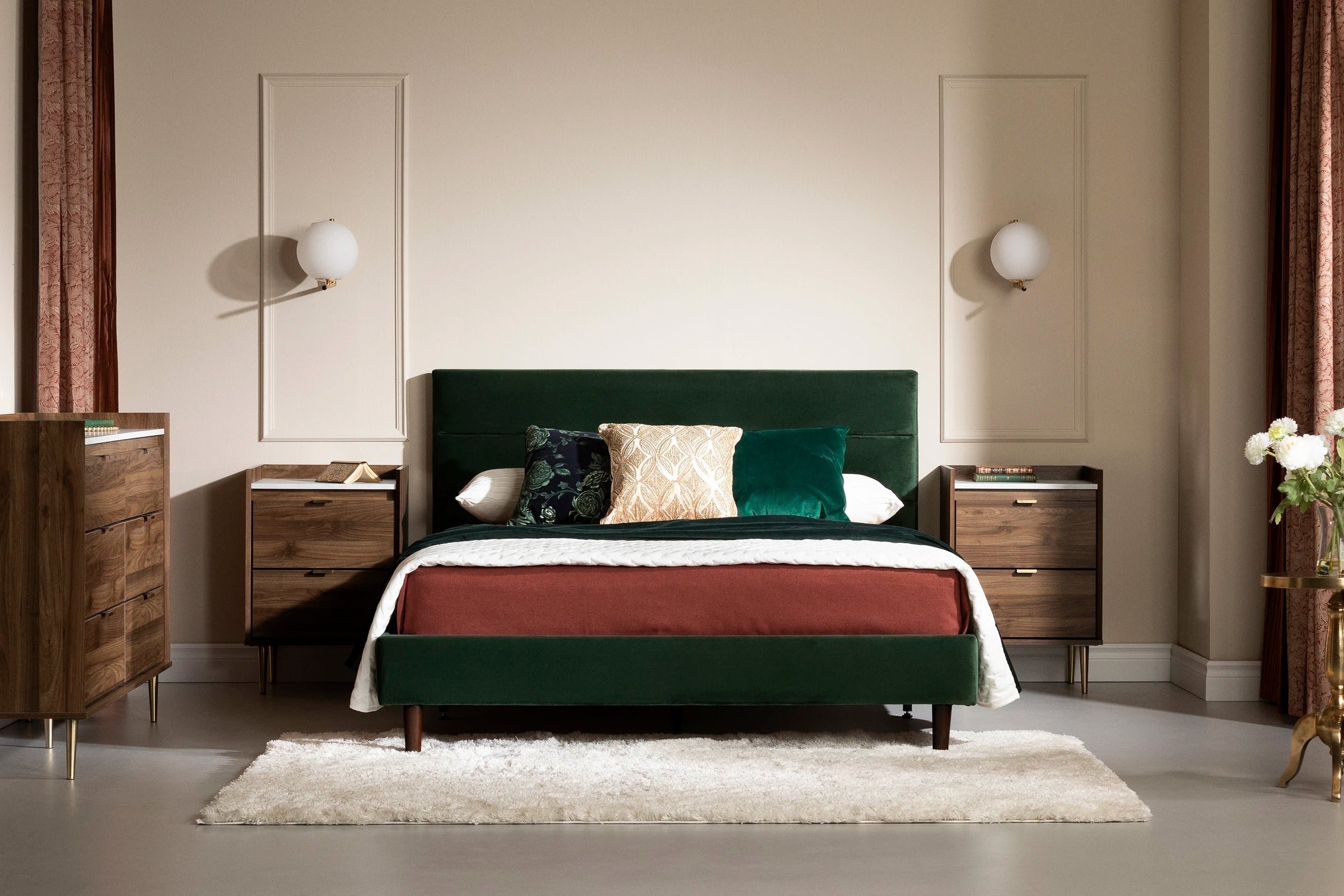 Upholstered Complete Platform Bed - Hype