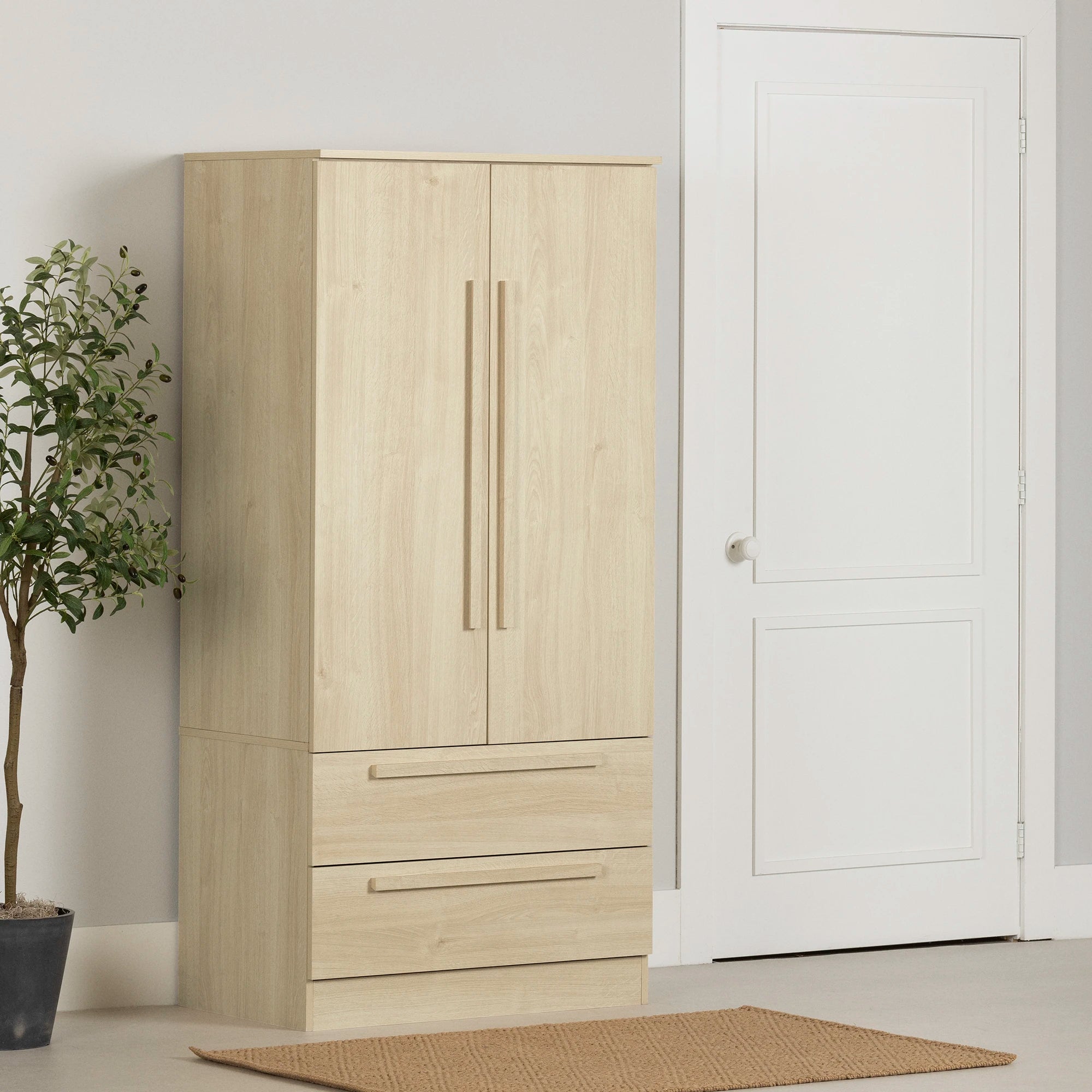 2-Door Armoire with Drawers - Haven