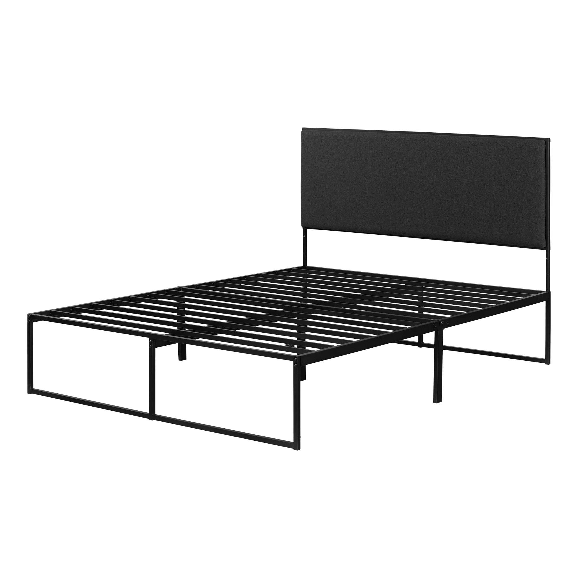 Upholstered Metal Bed - Mezzy