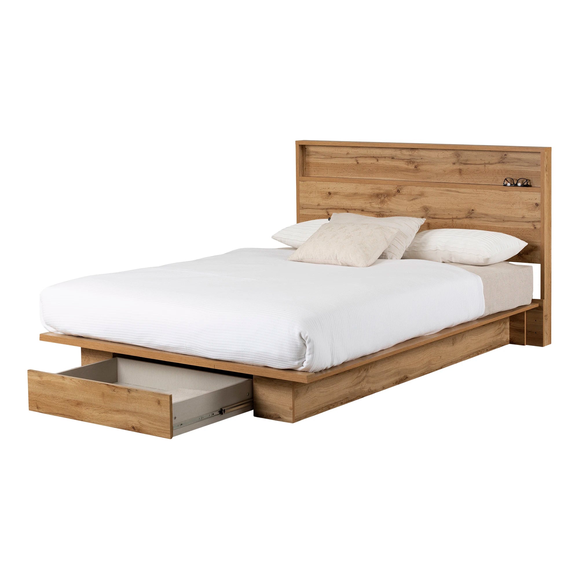 Platform Bed and Headboard Set - Cavalleri