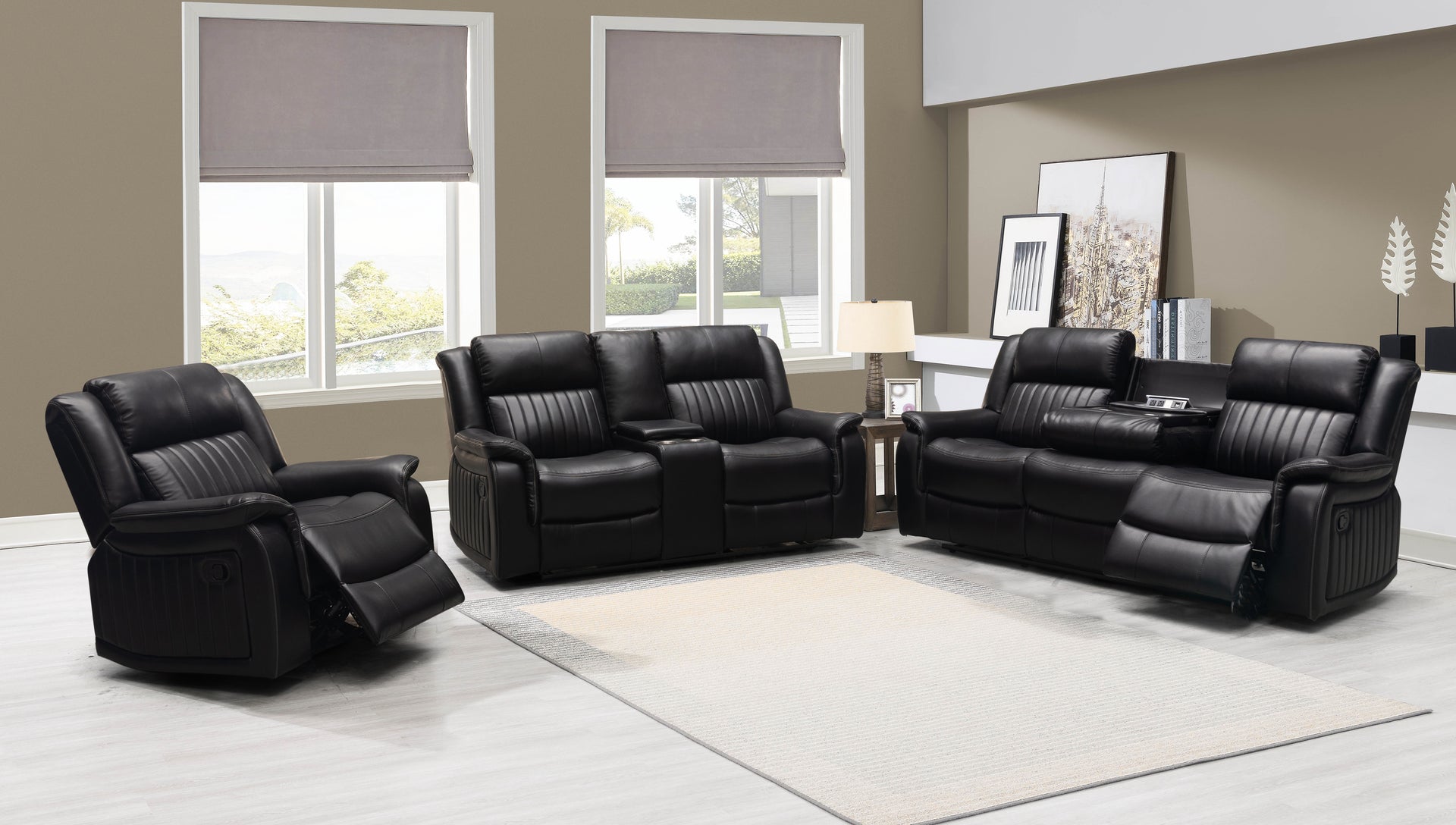 OMEGA - Recliner Sofa Set