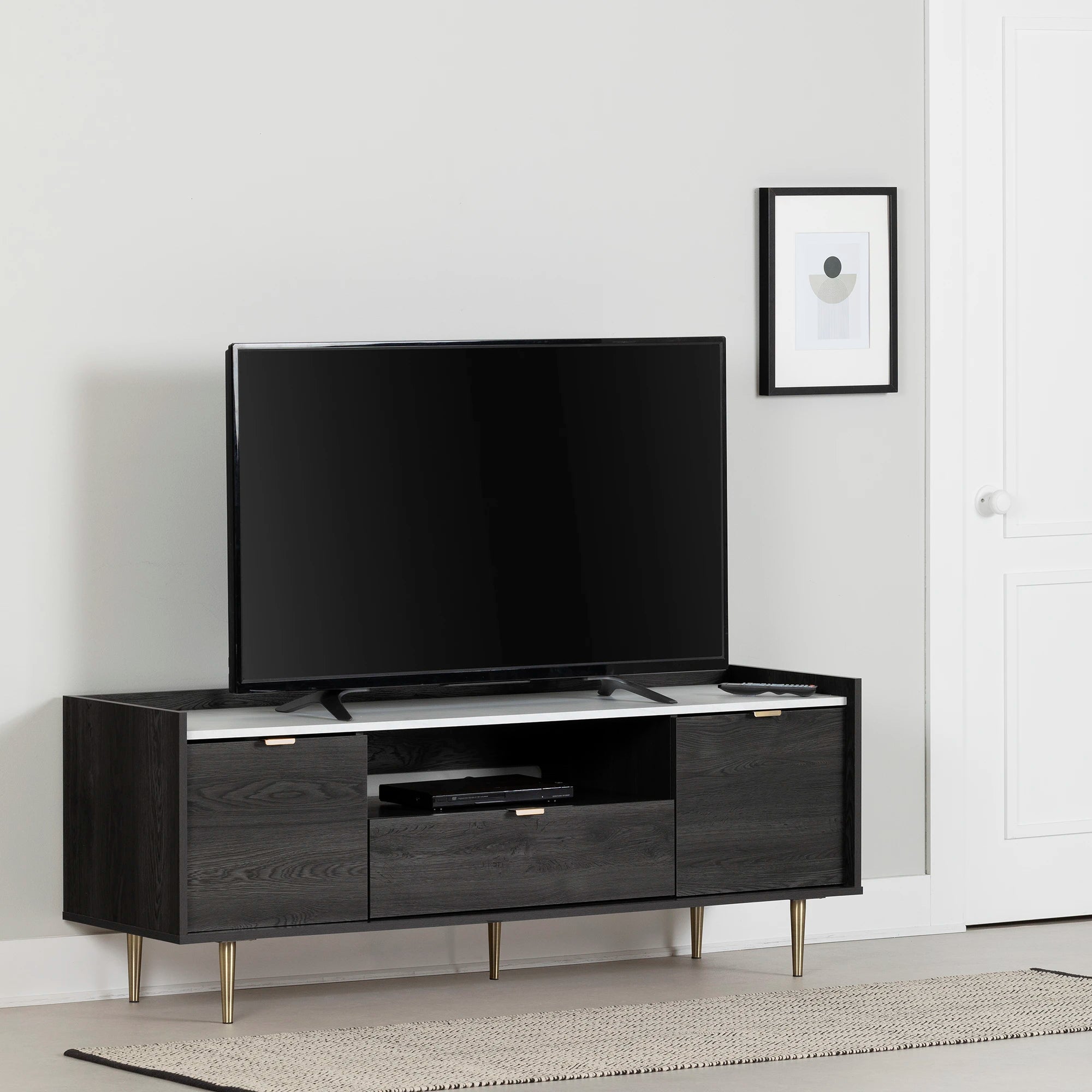 TV Stand with Doors and Drawer - Hype