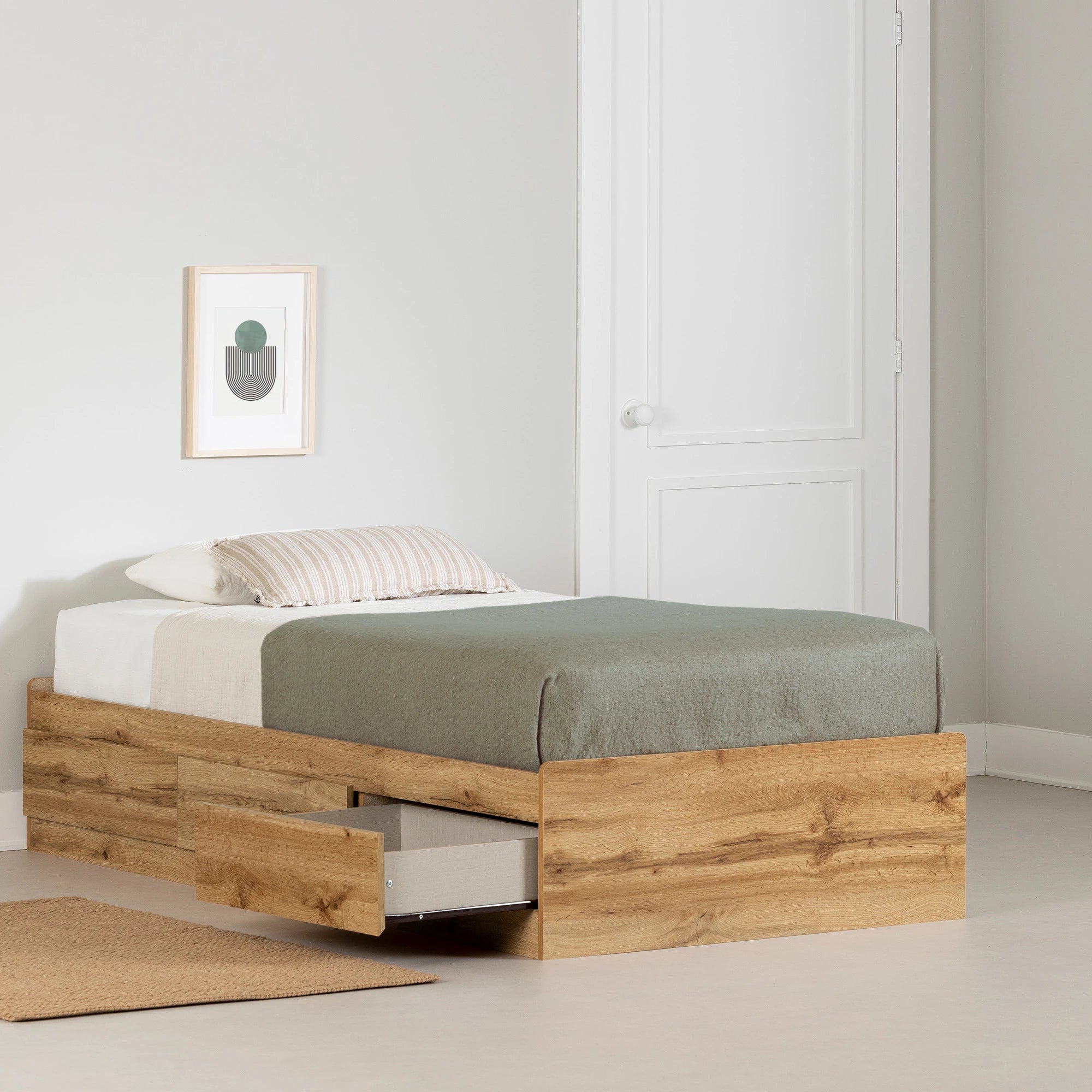 Mates Bed with 3 Drawers - Cavalleri