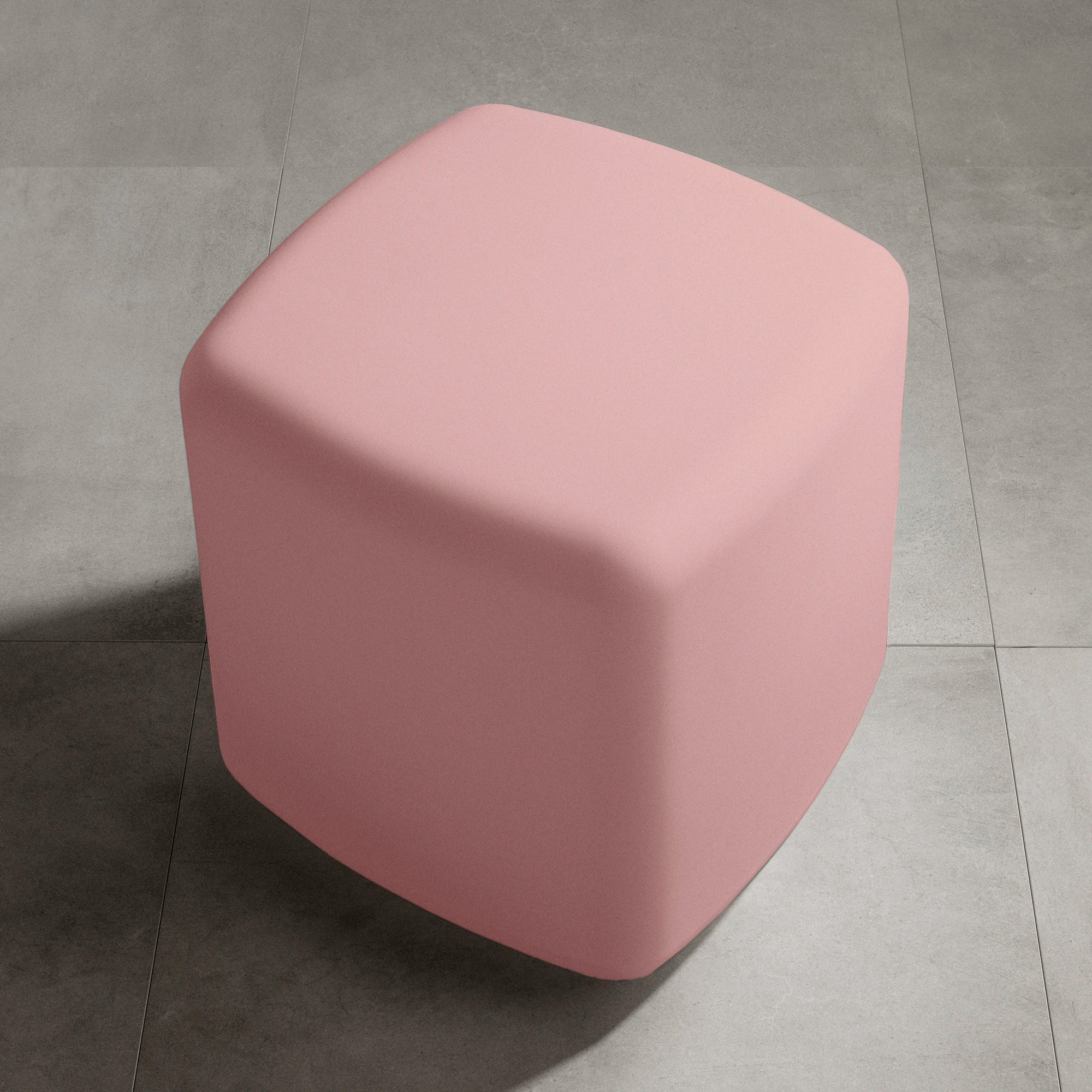 Outdoor Side Table with Rounded Corners - Dalya