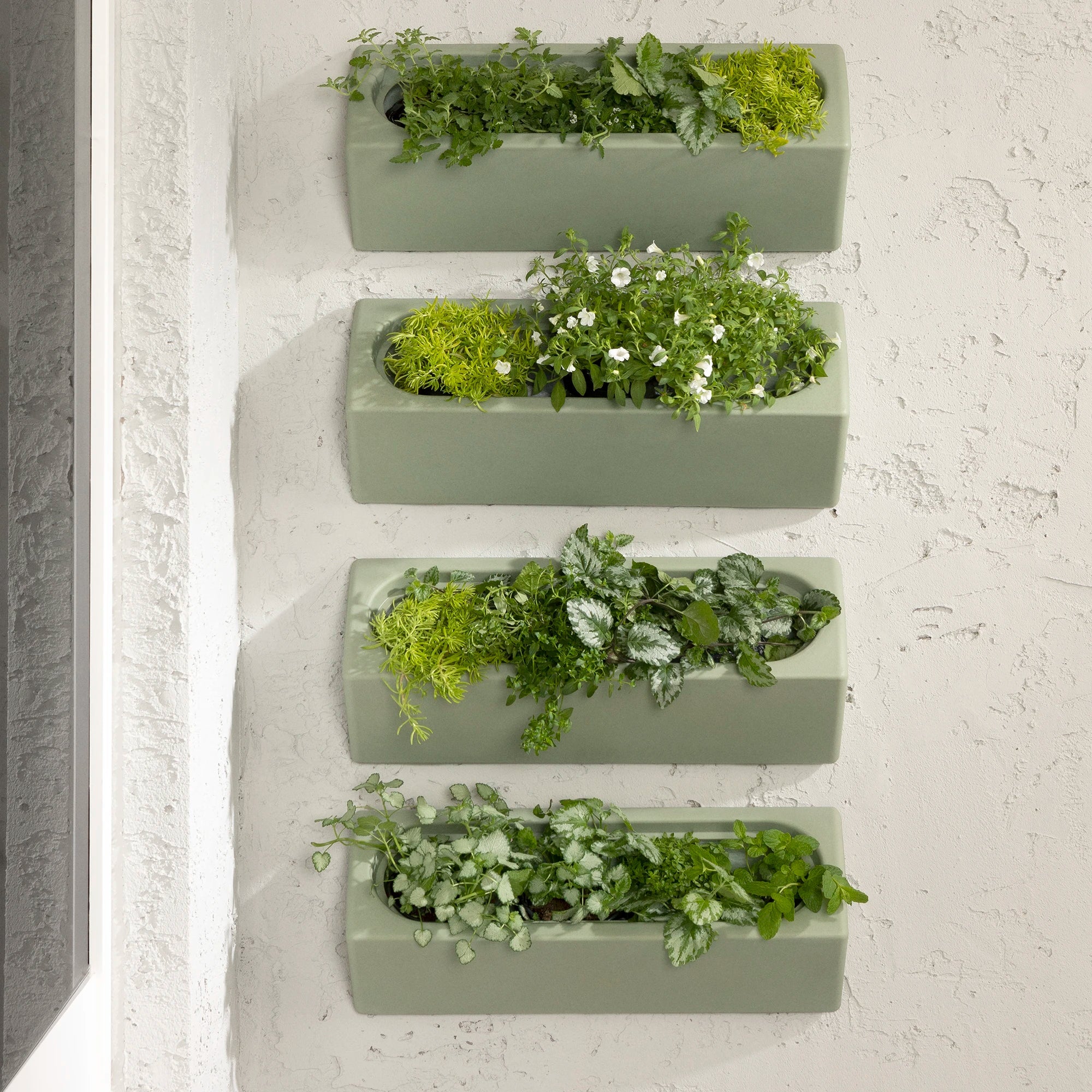 Outdoor Wall Planter – Set of 4 - Dalya