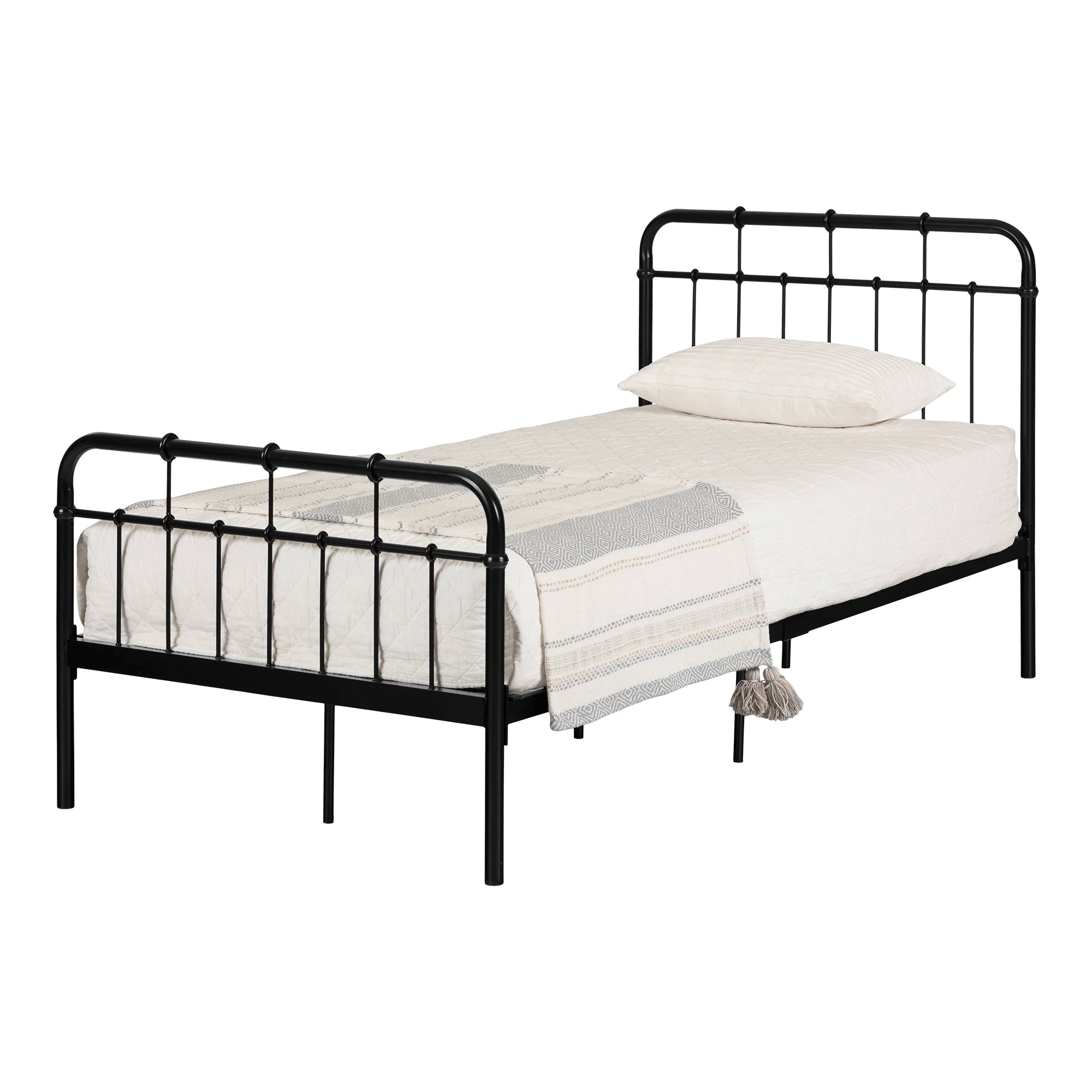 Metal Complete Bed - Vito