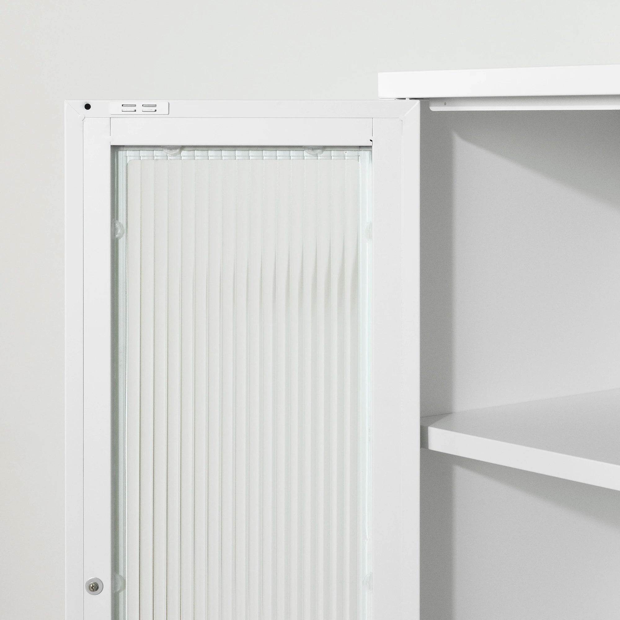 Storage Cabinet with Glass Doors - Eddison