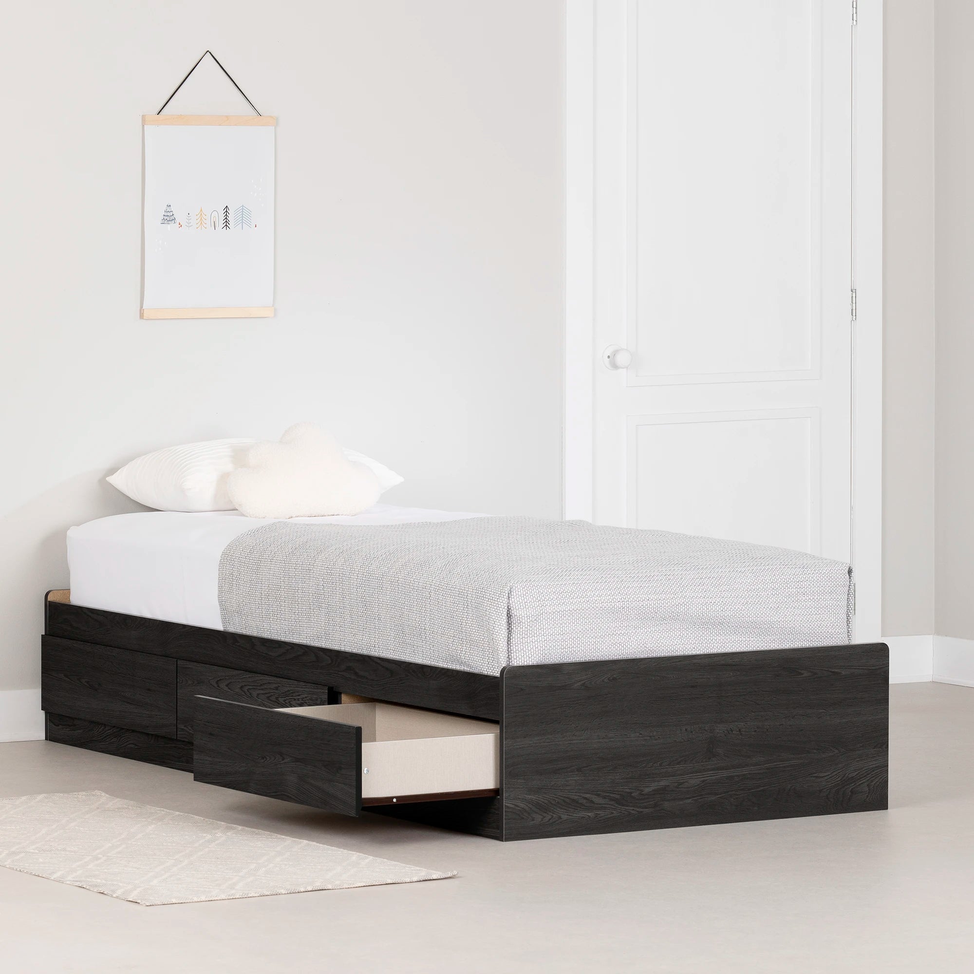 Mates Bed with 3 Drawers - Hourra