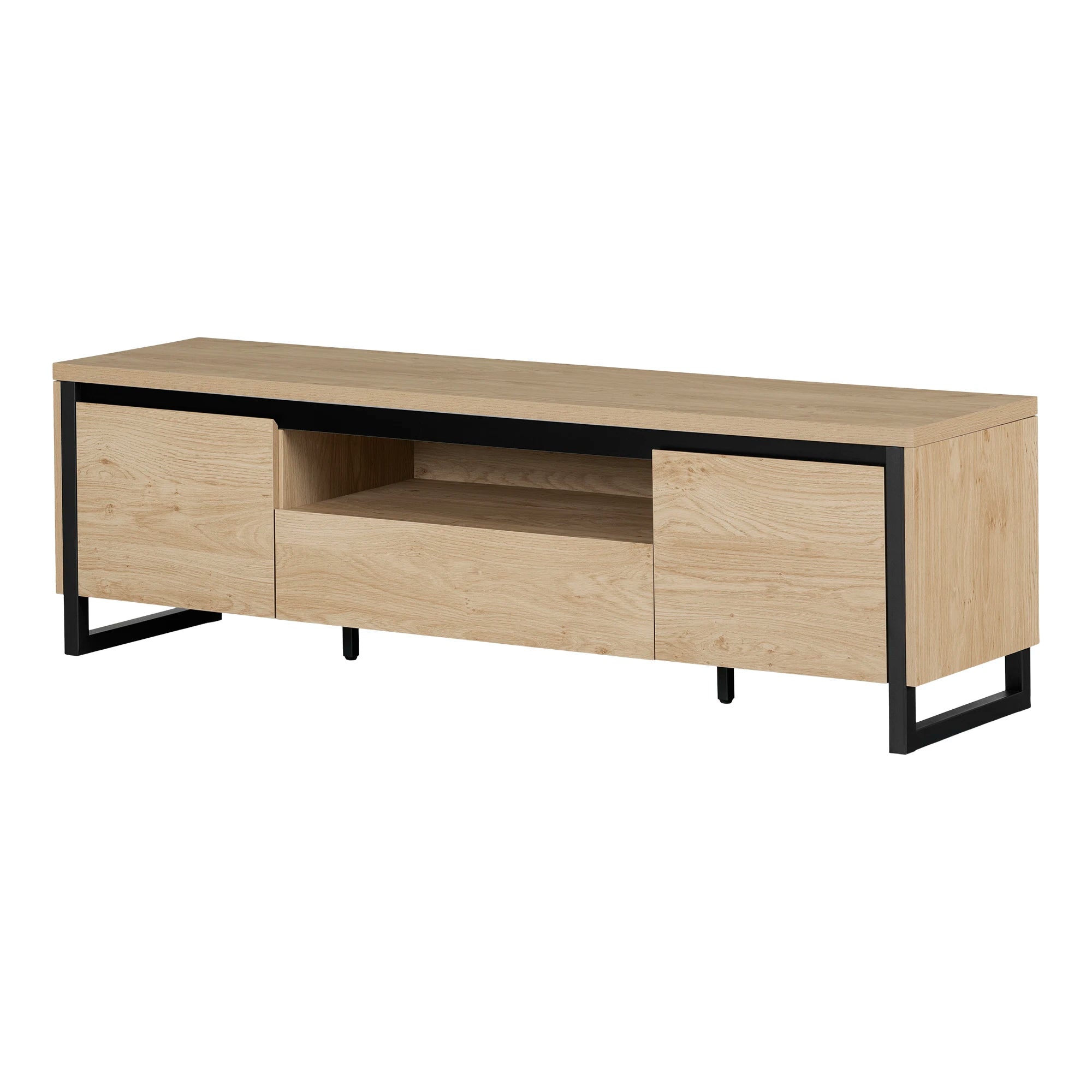 TV Stand with Doors and Drawer - Munich