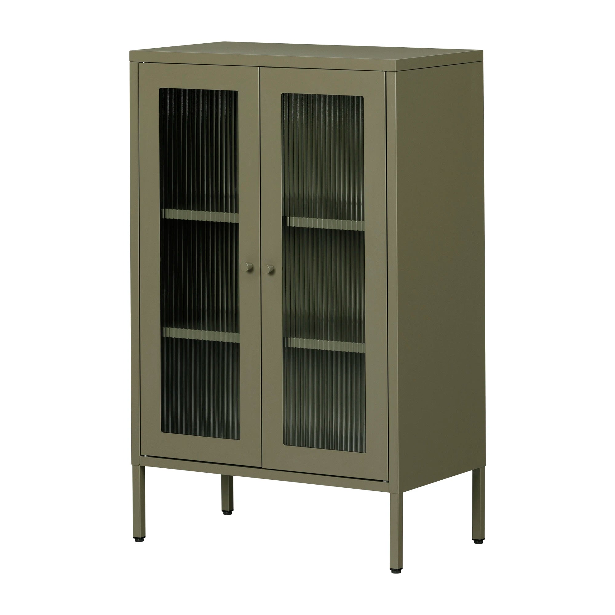 Storage Cabinet with Glass Doors - Eddison