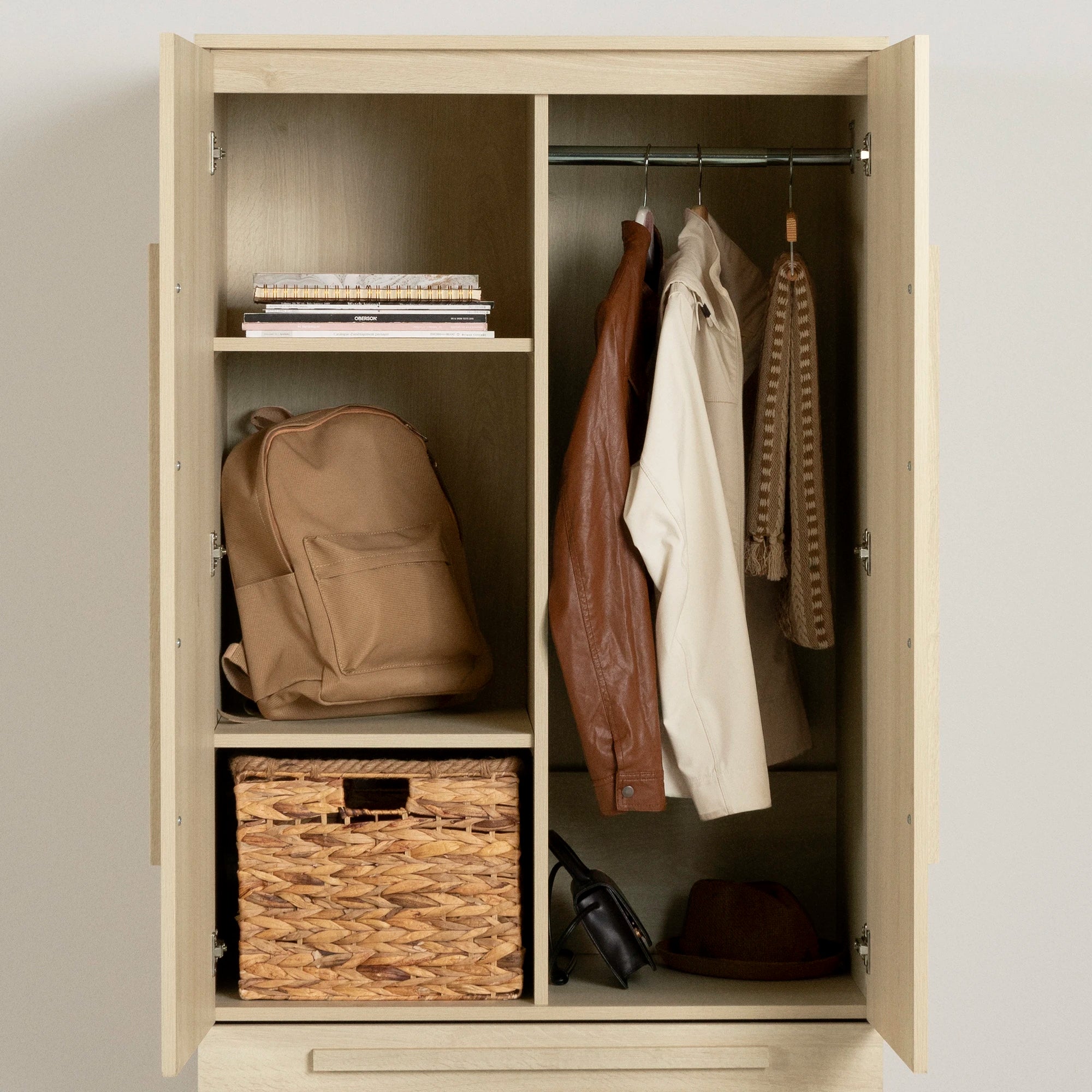 2-Door Armoire with Drawers - Haven