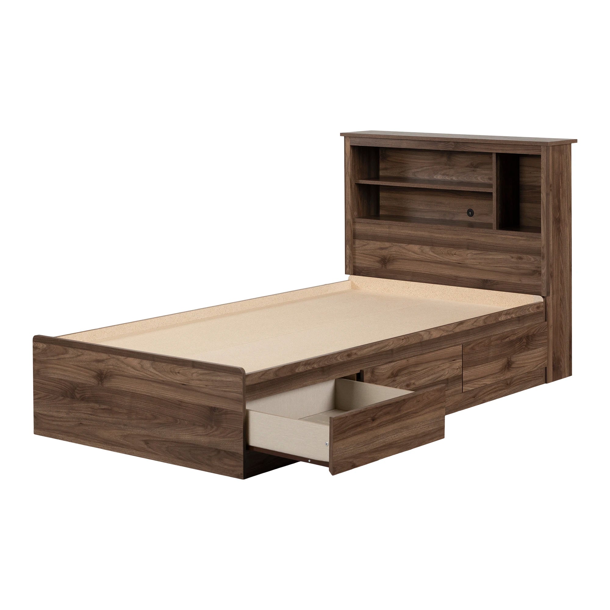 Mates Bed and Bookcase Headboard Set - Yodi