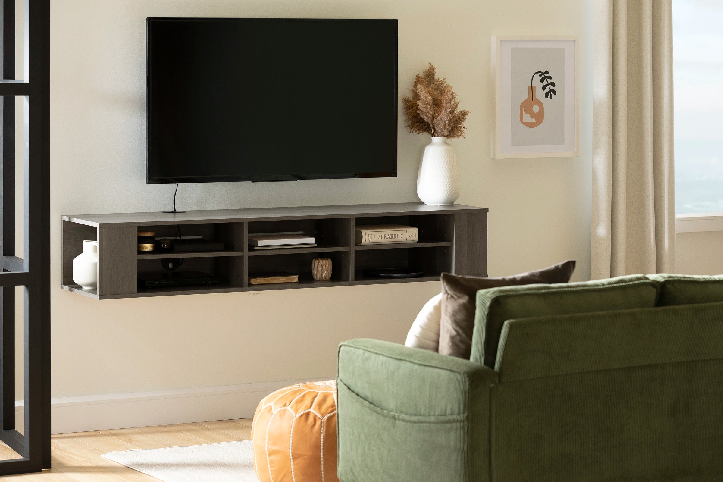 Wall Mounted Media Console - City Life