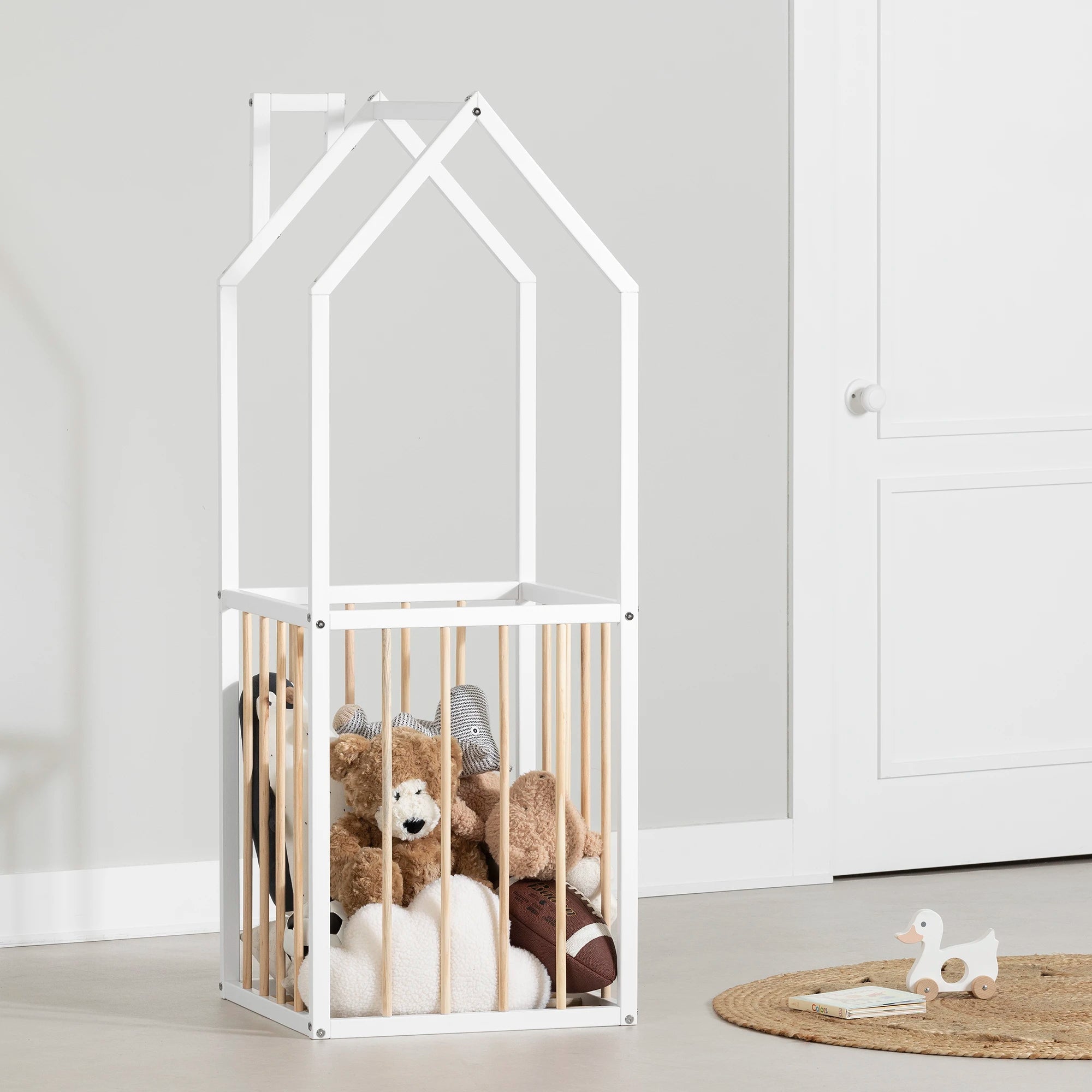 Meuble de rangement pour jouets en forme de maison - Ohana