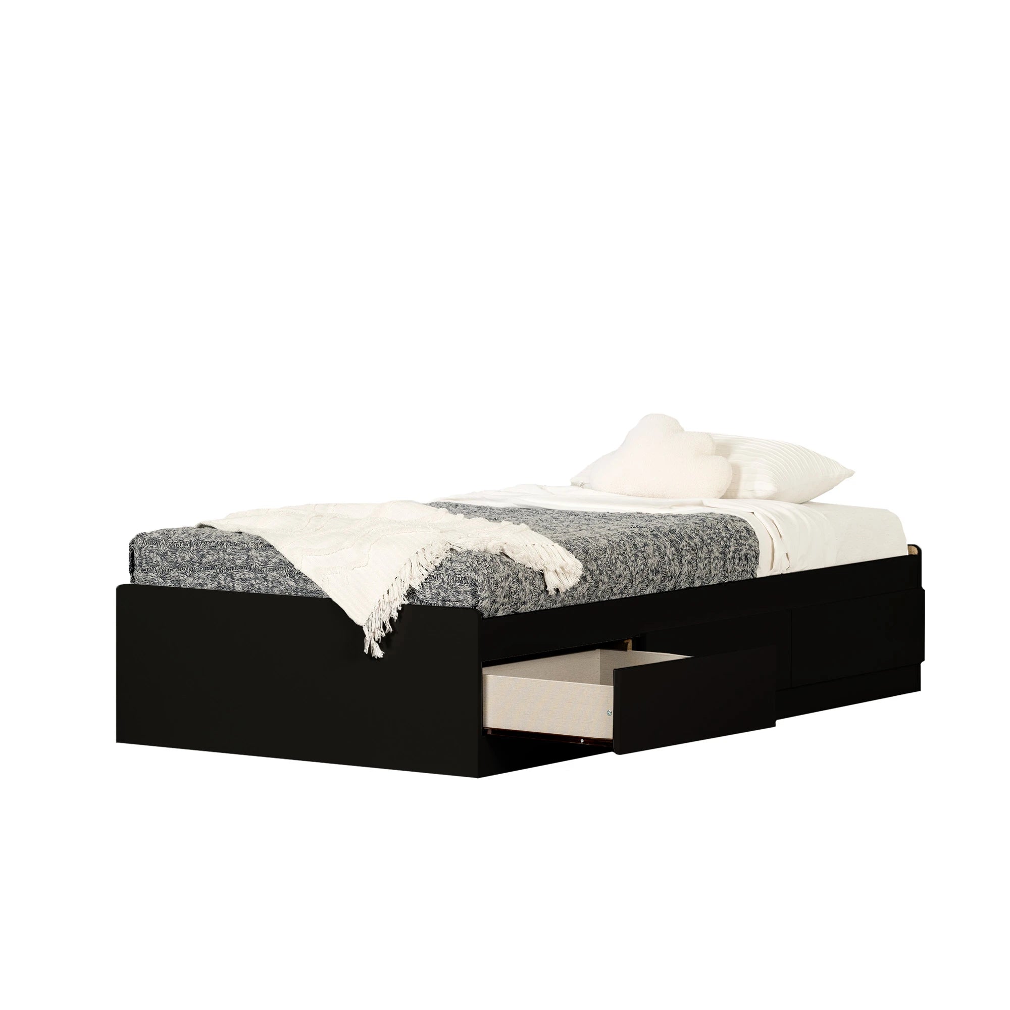 Mates Bed with 3 Drawers - Gramercy