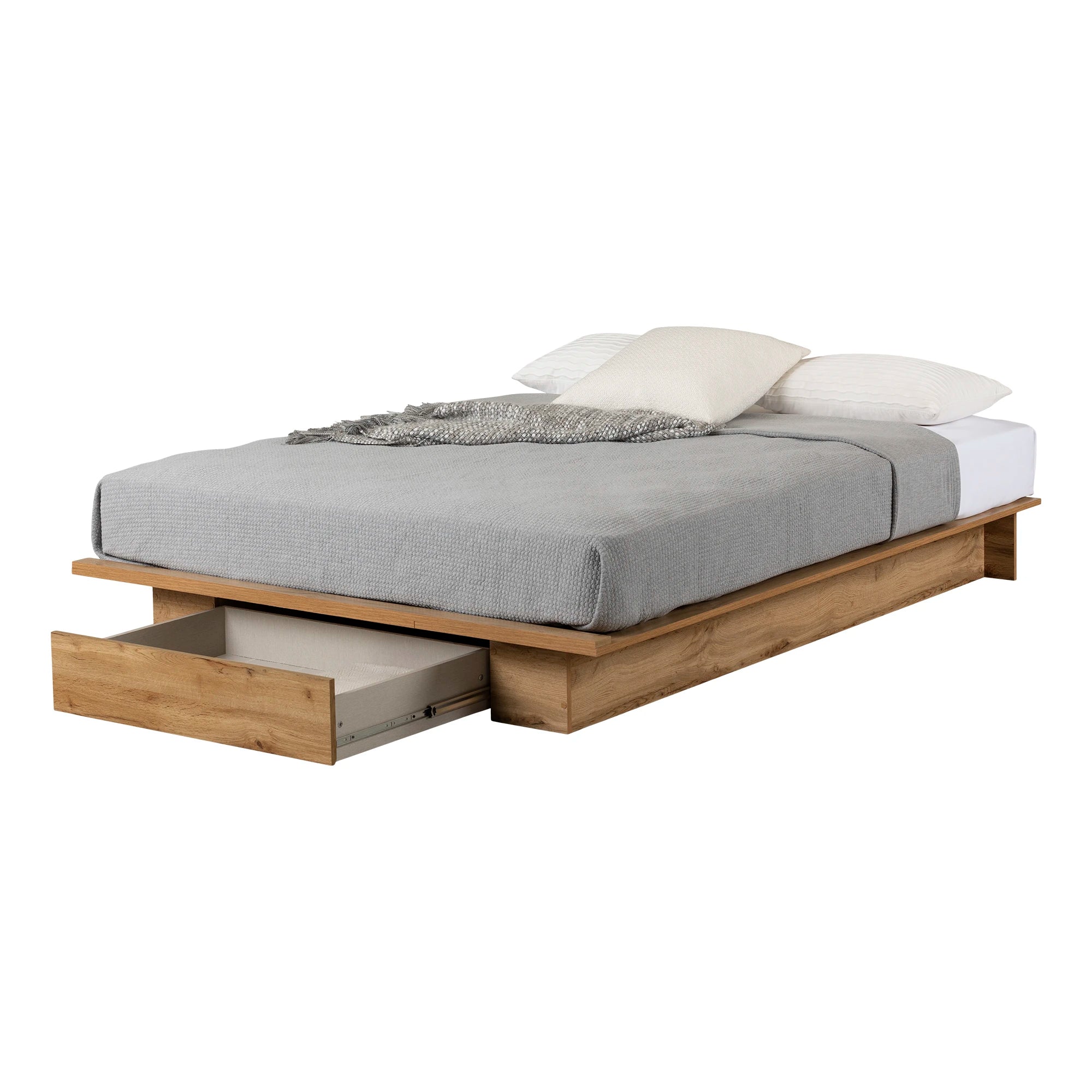 Platform Bed with Drawer - Musano