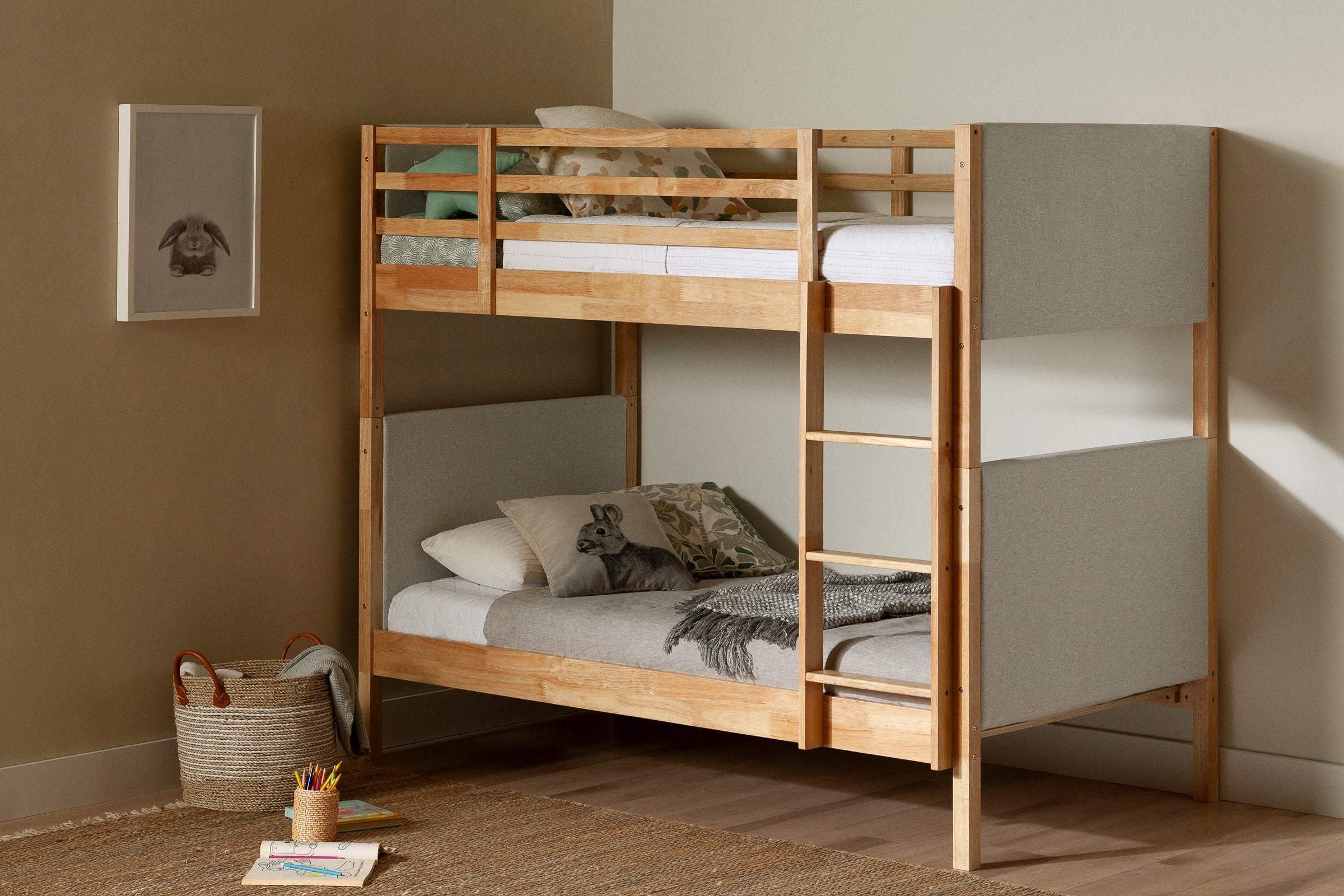 Upholstered Bunk Bed - Bebble