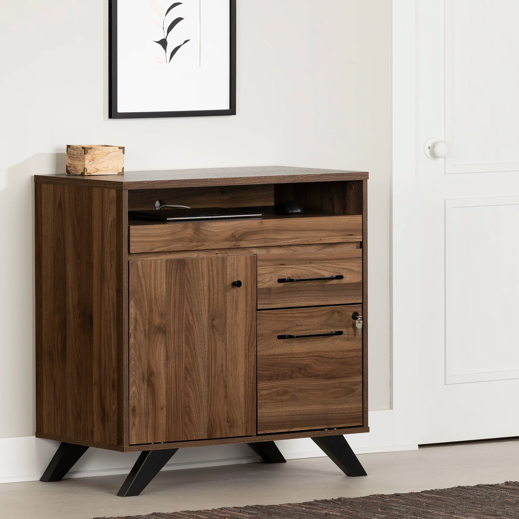 Multi-Function Secretary Desk - Flam